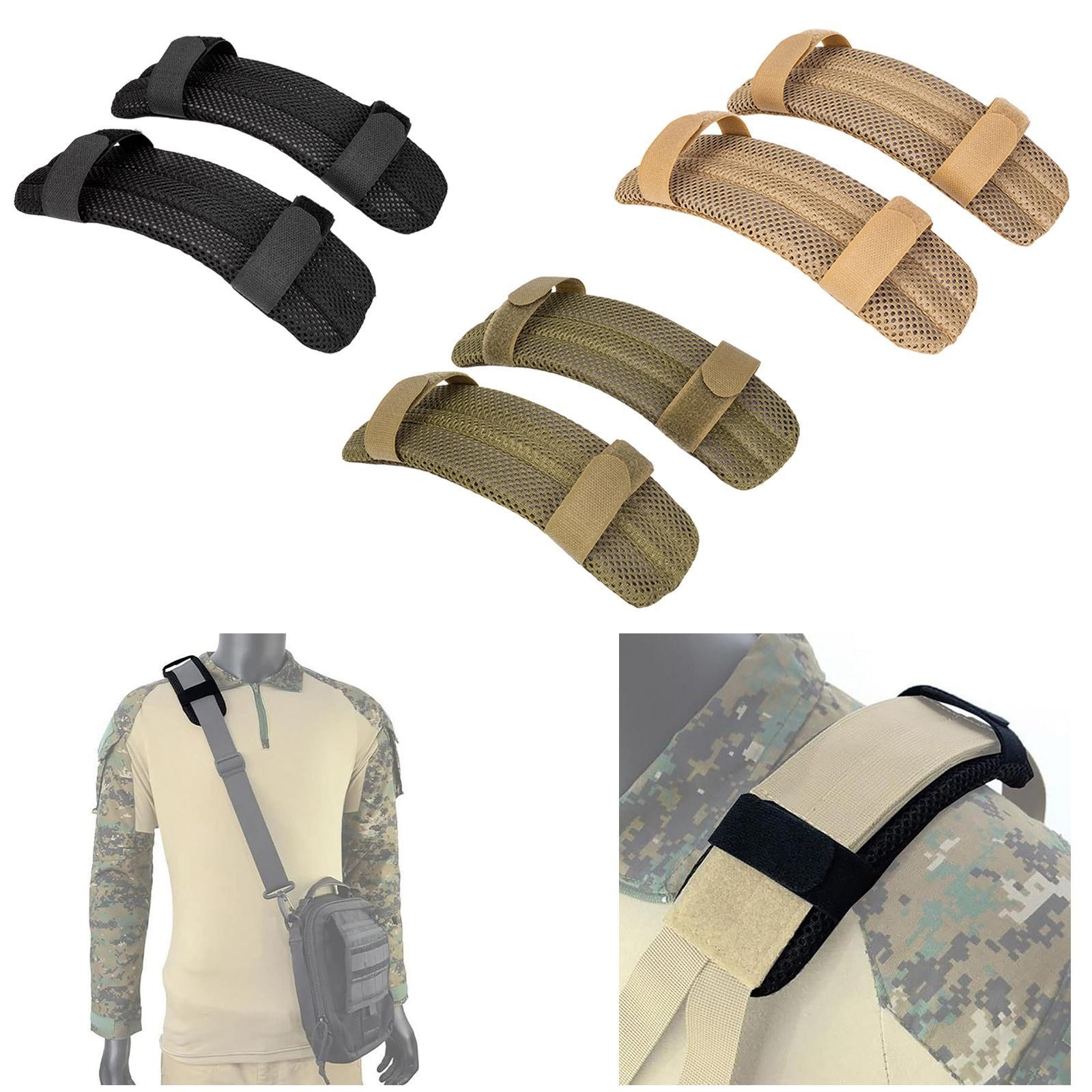 2Pcs Shoulder Pad Shock Absorbing Sturdy Heavy Duty Breathable