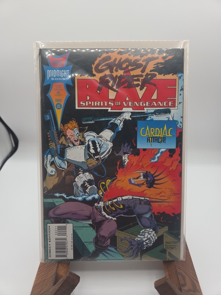 Ghost Rider Blaze Spirits of Vengeance #22 Cardiac Attack Marvel Comics 1994