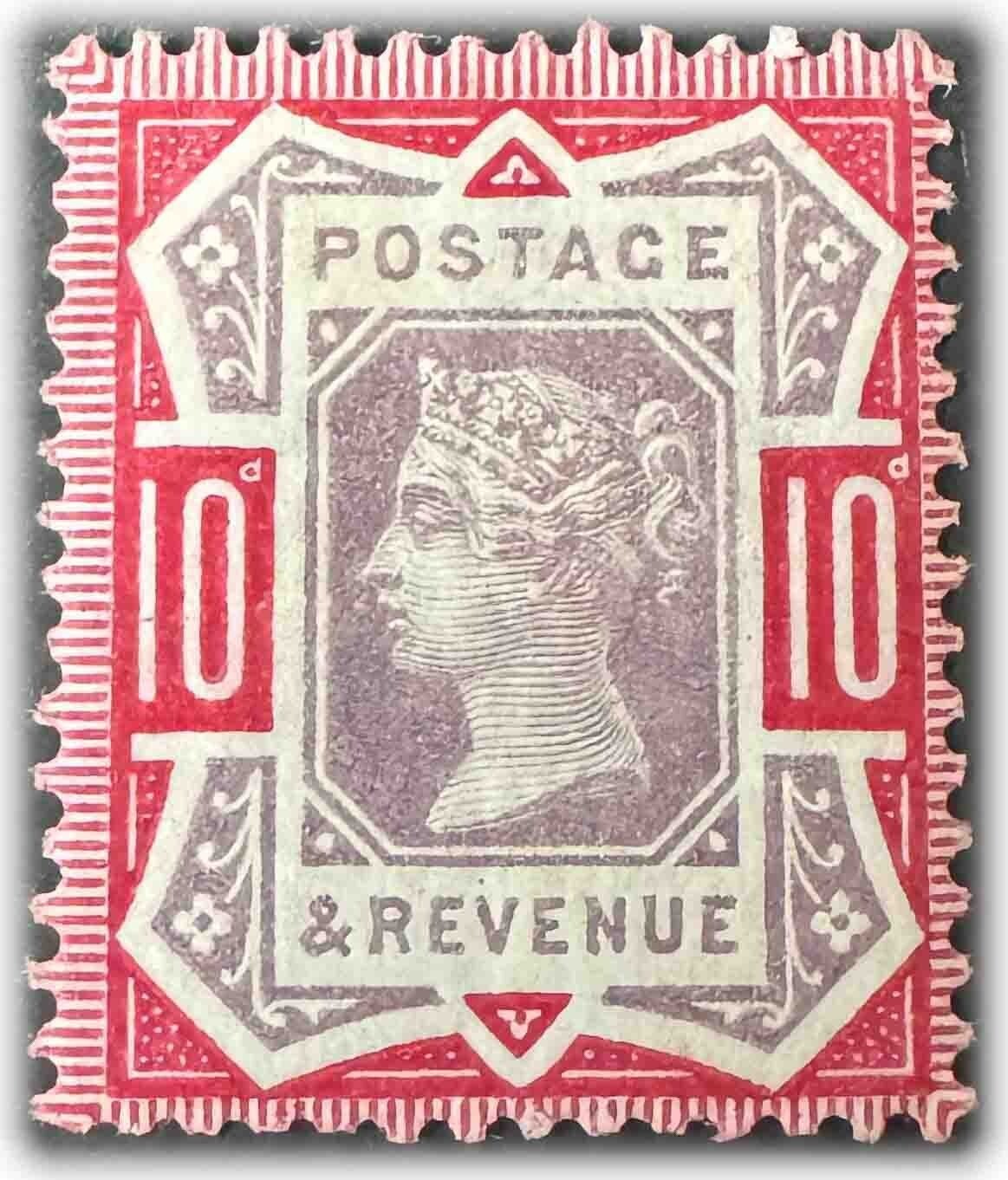 Great Britain | 1887-1892 | SG 210 | 10d Dull purple and carmine | Very Good MH