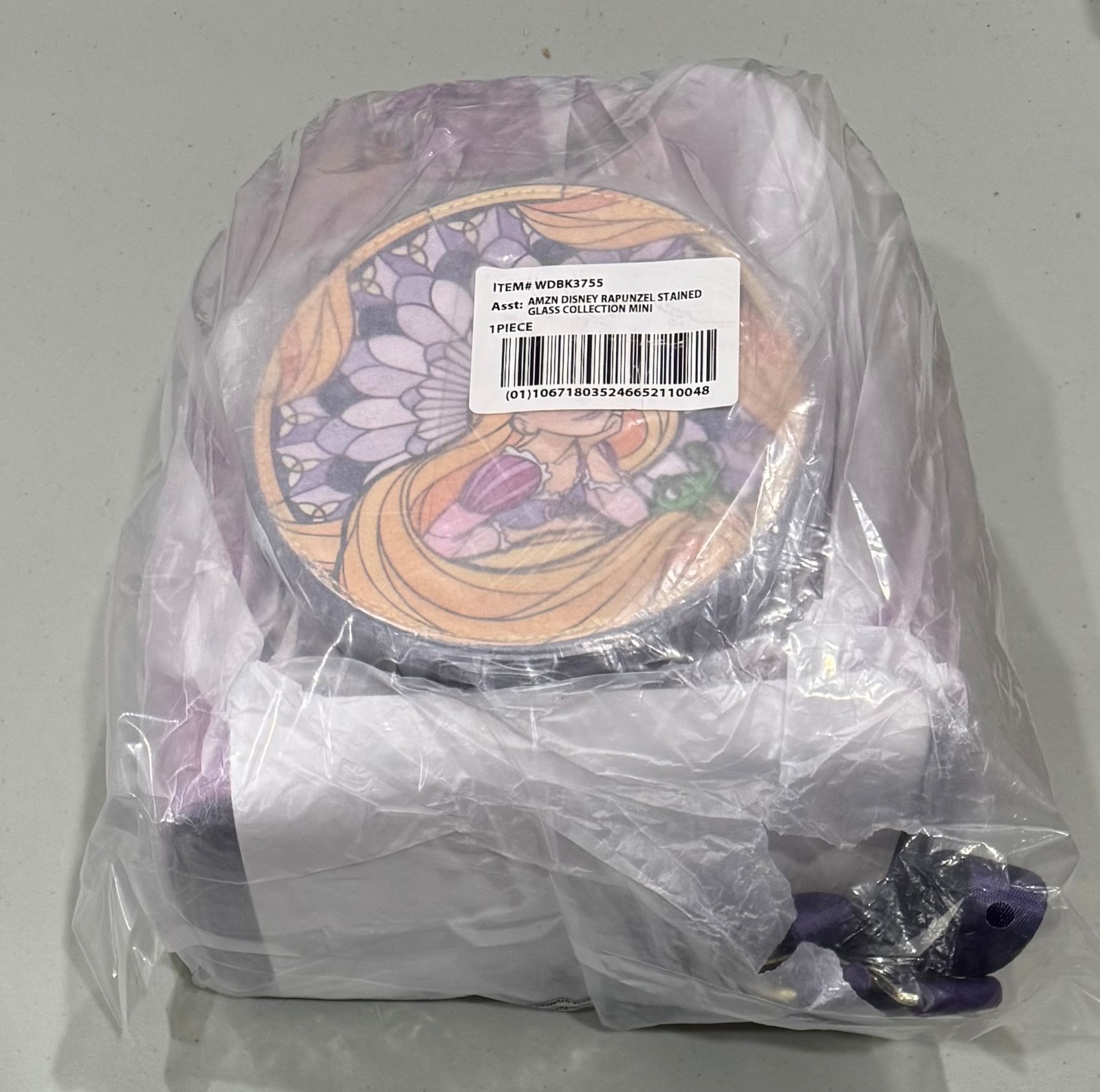 Loungefly Disney Stained Glass: Rapunzel Mini-Backpack - Sealed - FAST SHIP