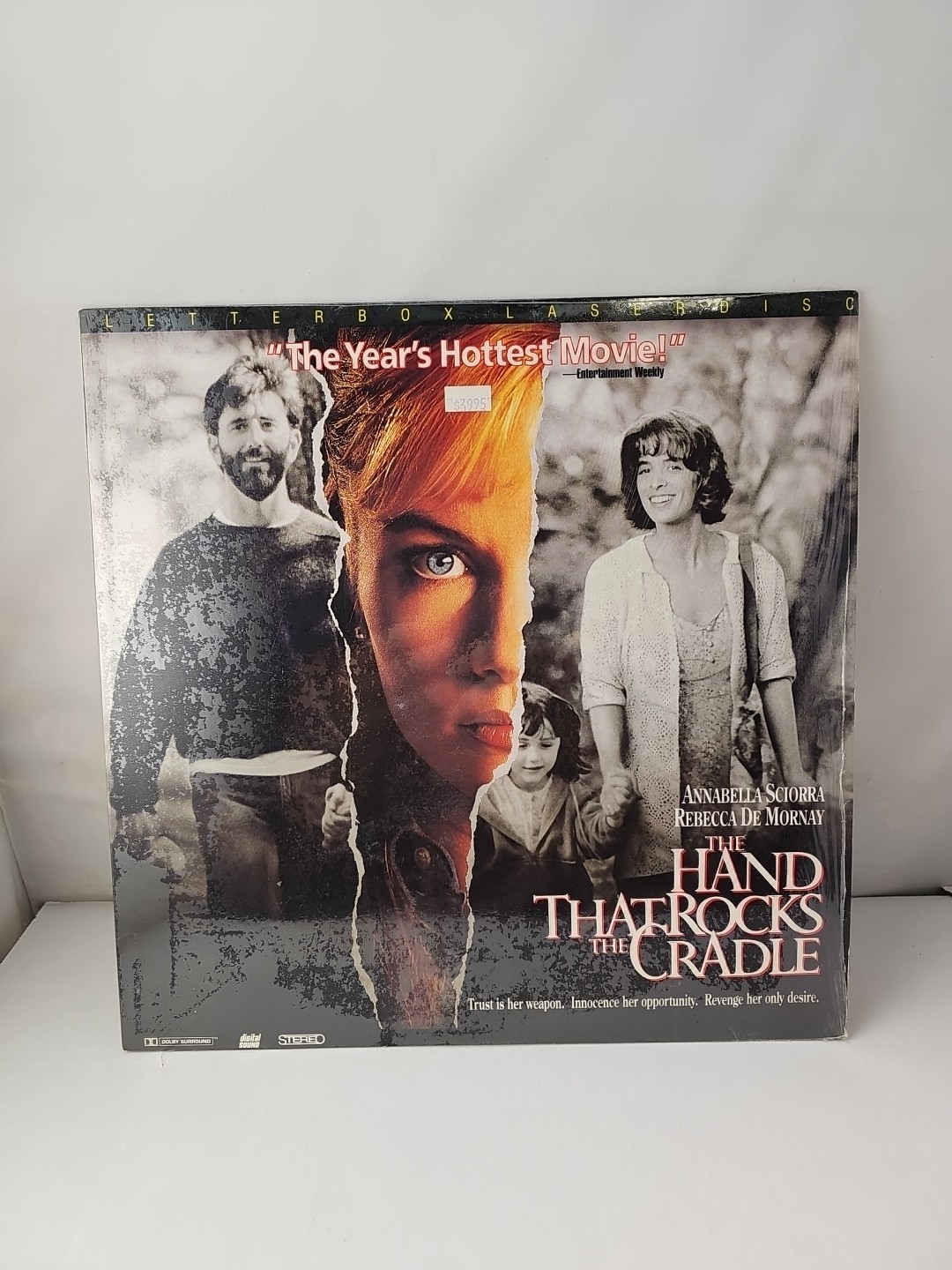 The Hand That Rocks the Cradle Laser Disc Widescreen 1992 Rebecca De Morany 