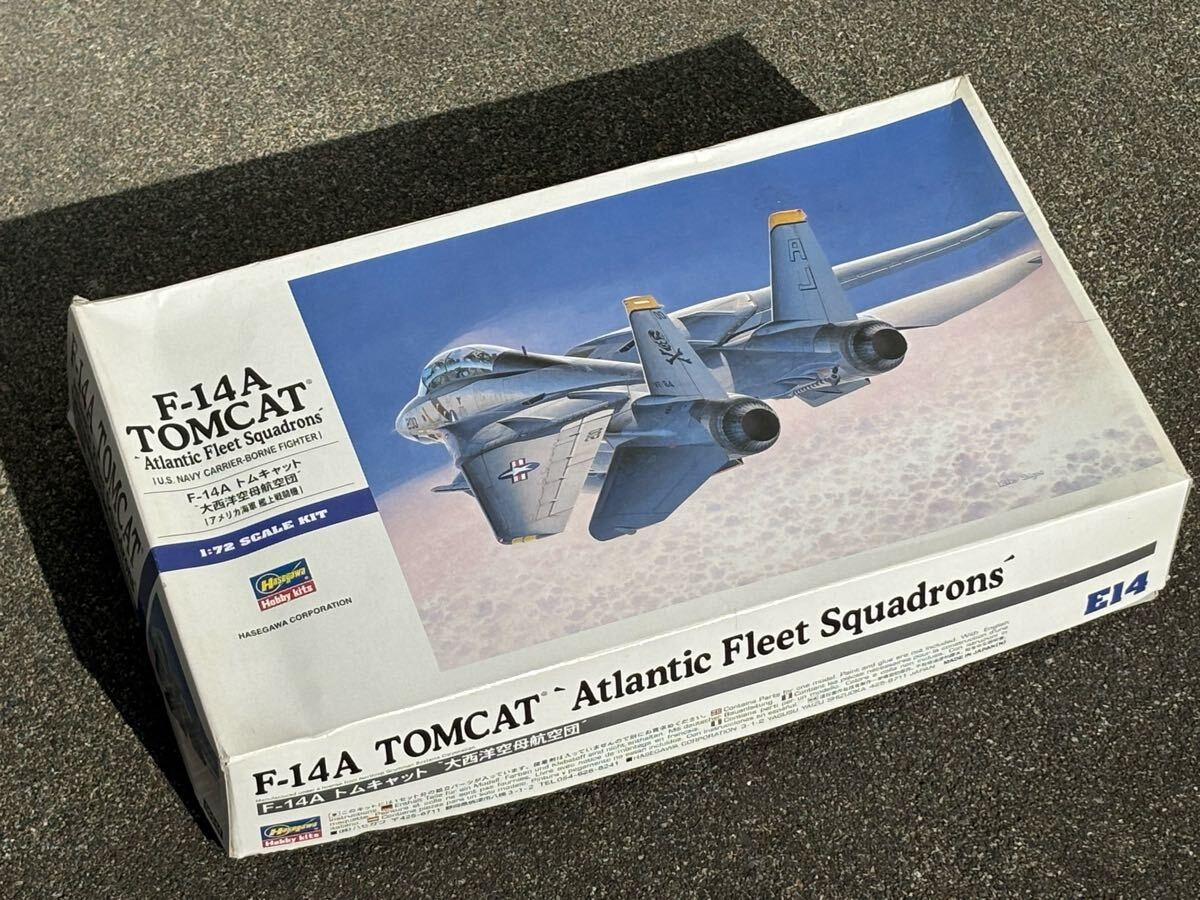 1/72 Hasegawa F-14A Tomcat Atlantic Carrier Wing American Navy Carrier-based Fig