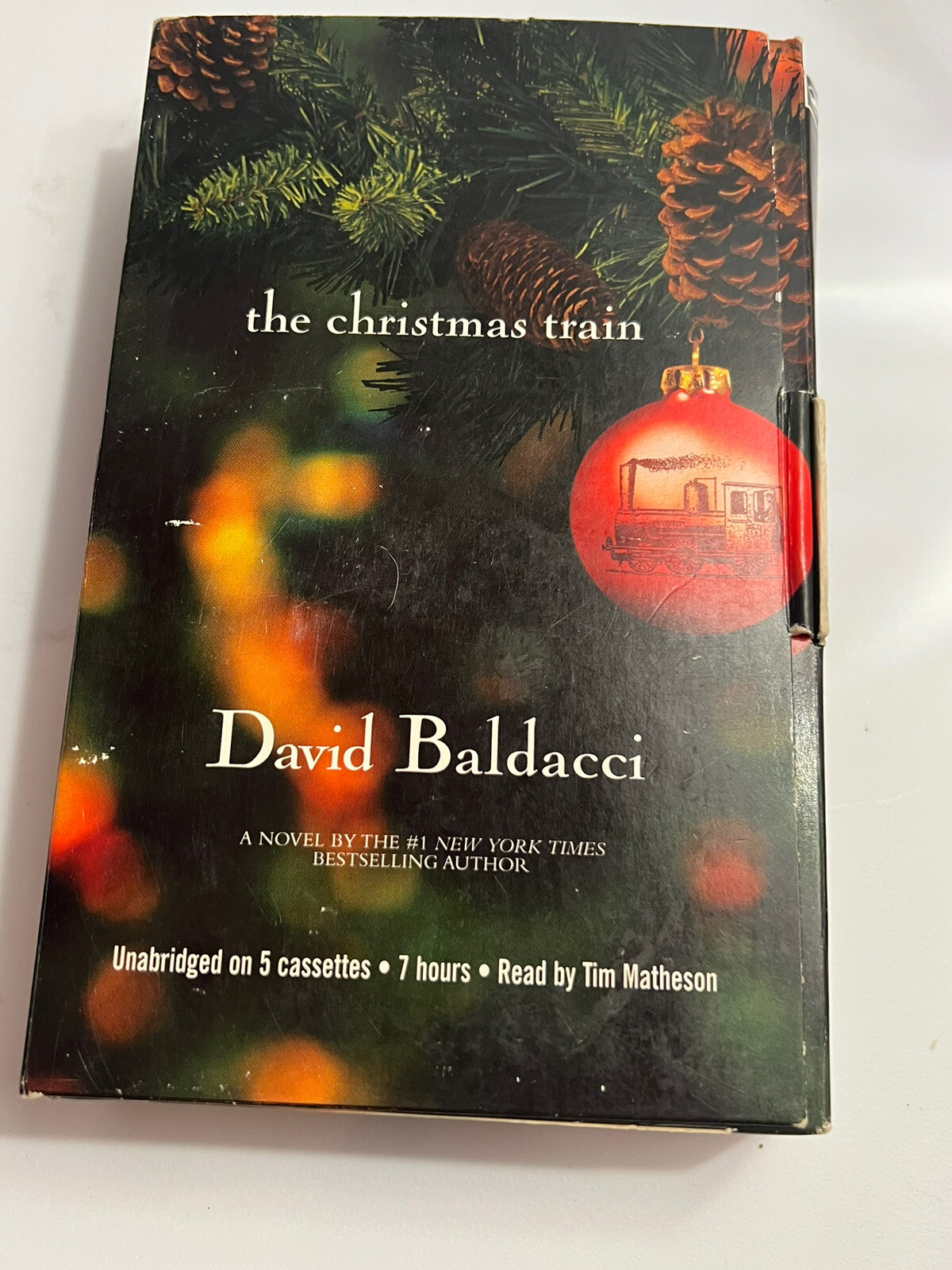 Baldacci The Christmas Train Cassette Audio Book by David Baldacci
