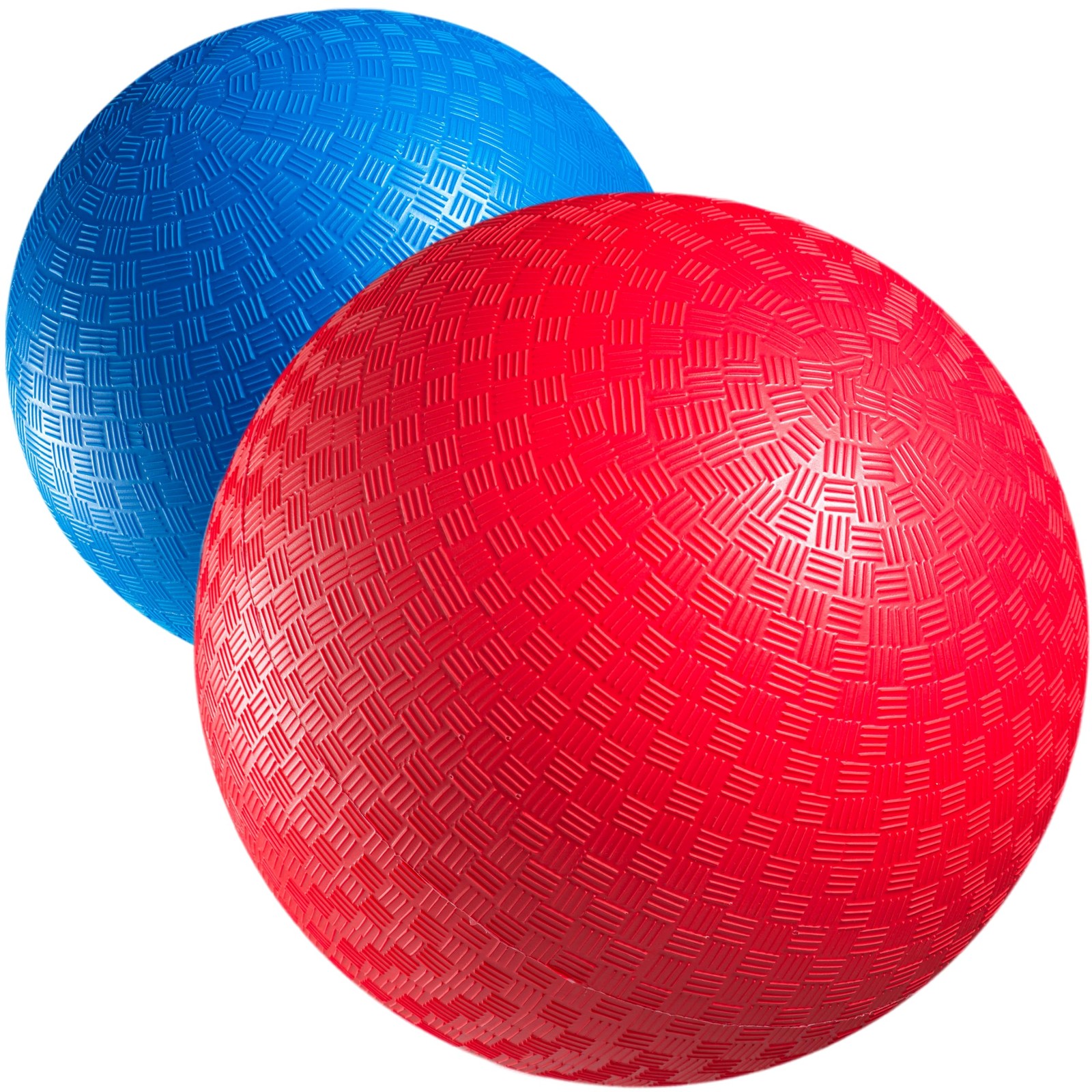 Red & Blue Kickball Set - (9 Inch) with Pump for Toddlers Kids & Adults - Ind...
