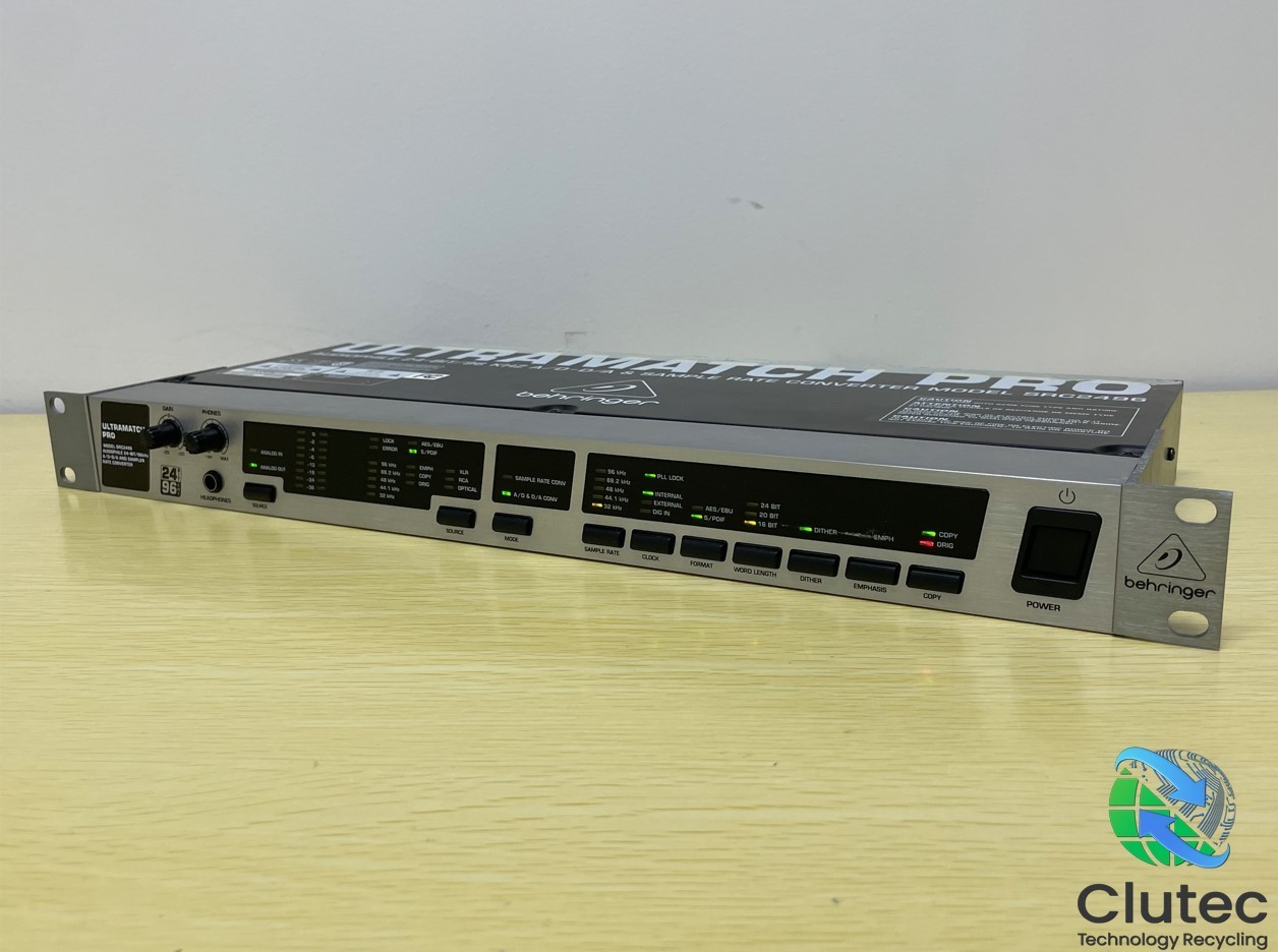 Behringer ULTRAMATCH PRO SRC2496 24-BIT/96kHz A/D-D/A SAMPLER RATE CONVERTER