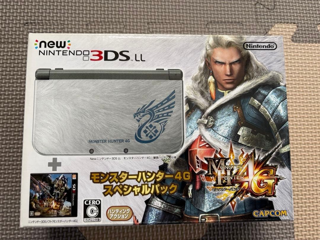 New Nintendo 3DS XL LL Monster Hunter 4G Special Box Japanese ver [BOX]