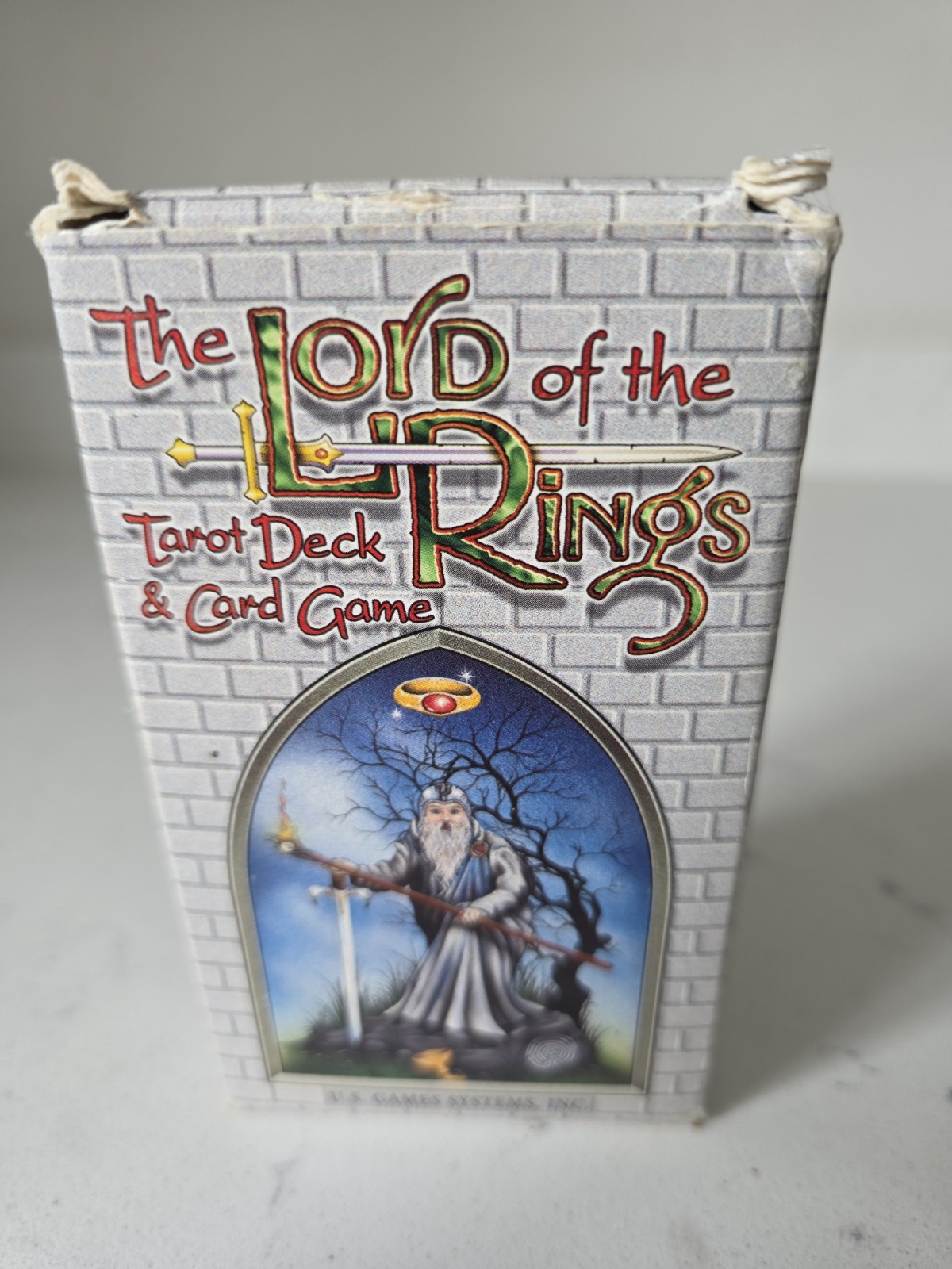 Vintage Lord of the Rings Tarot Deck & Card Game 1996 Complete EUC 