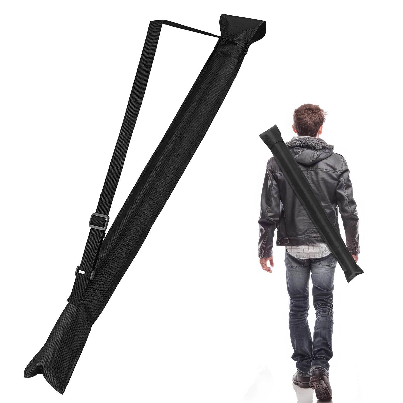 Billiard Pool Cue Stick Carrying Case for 1/2 Billiard Cue Stick,32 Inches Long