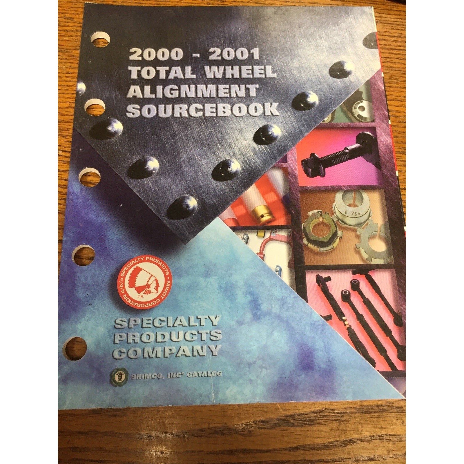 Vtg SPECIALTY PRODUCTS CO. Total Wheel Alignment Source Book/Catalog.2000-2001