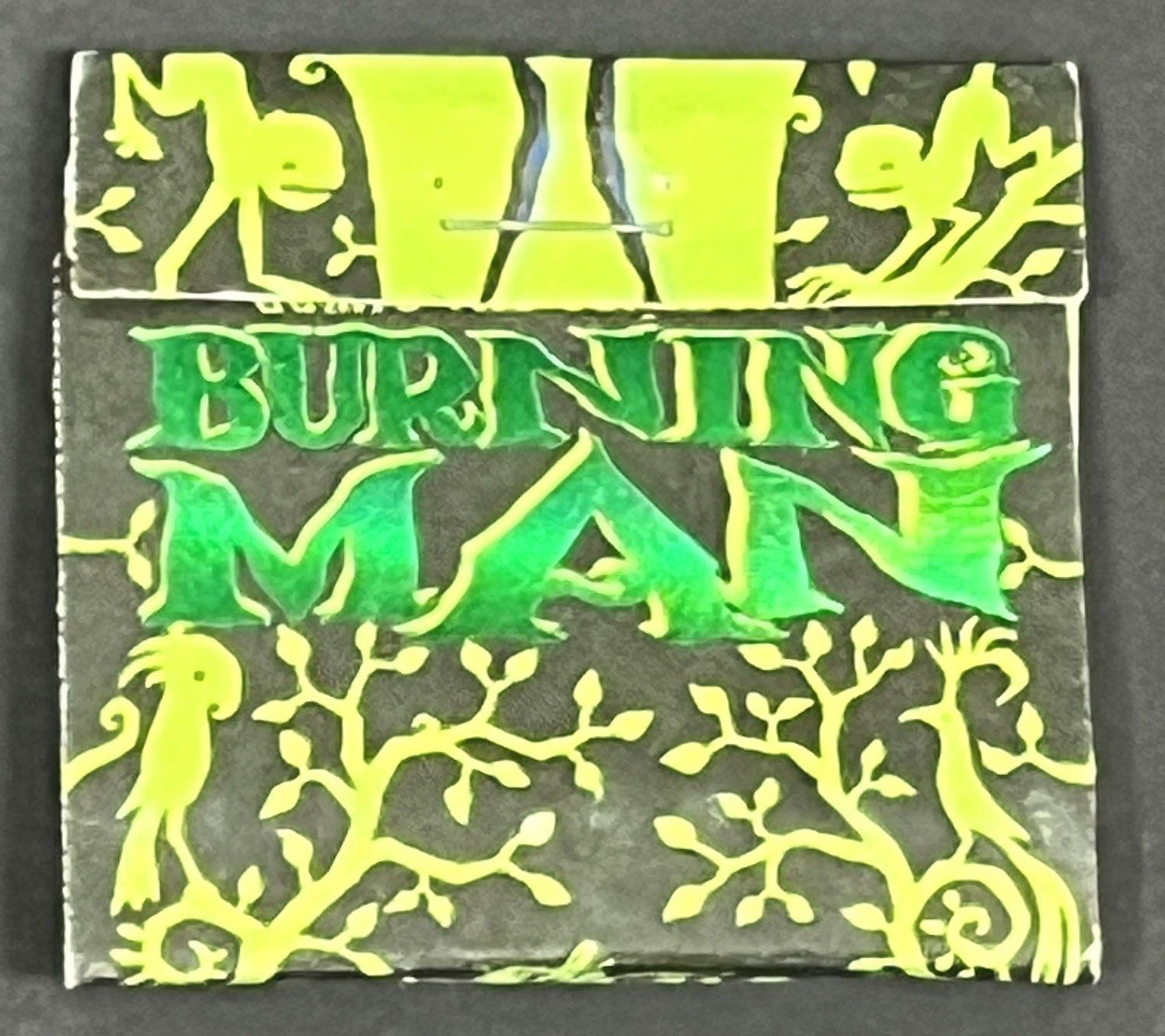 Burning Man Artifact / MATCHBOOK Burning Man Admit One Earthling 1st ed 2007