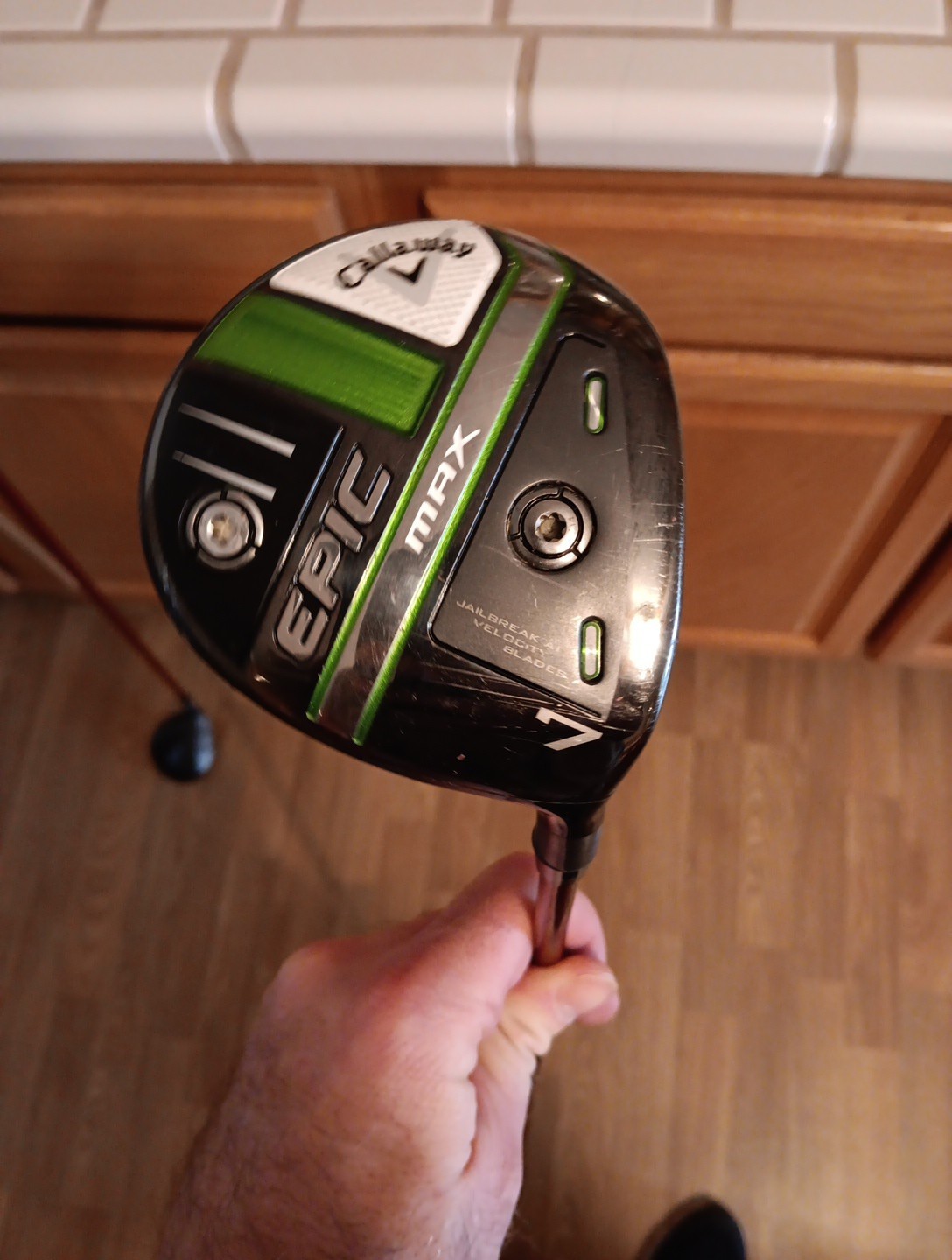 Callaway Epic Max 21* 7-wood w/ New ProLaunch Red 60g Stiff & GP Grip - VGC