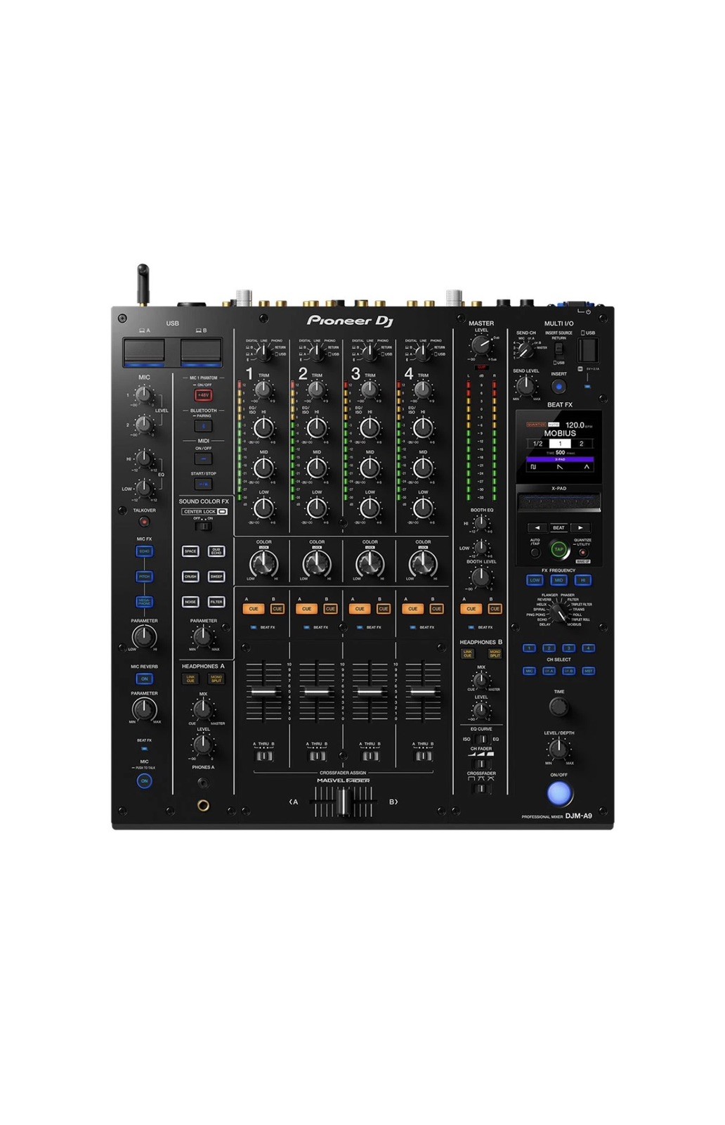 Pioneer DJ DJM-A9 4-Channel DJ Mixer PROAUDIOSTAR