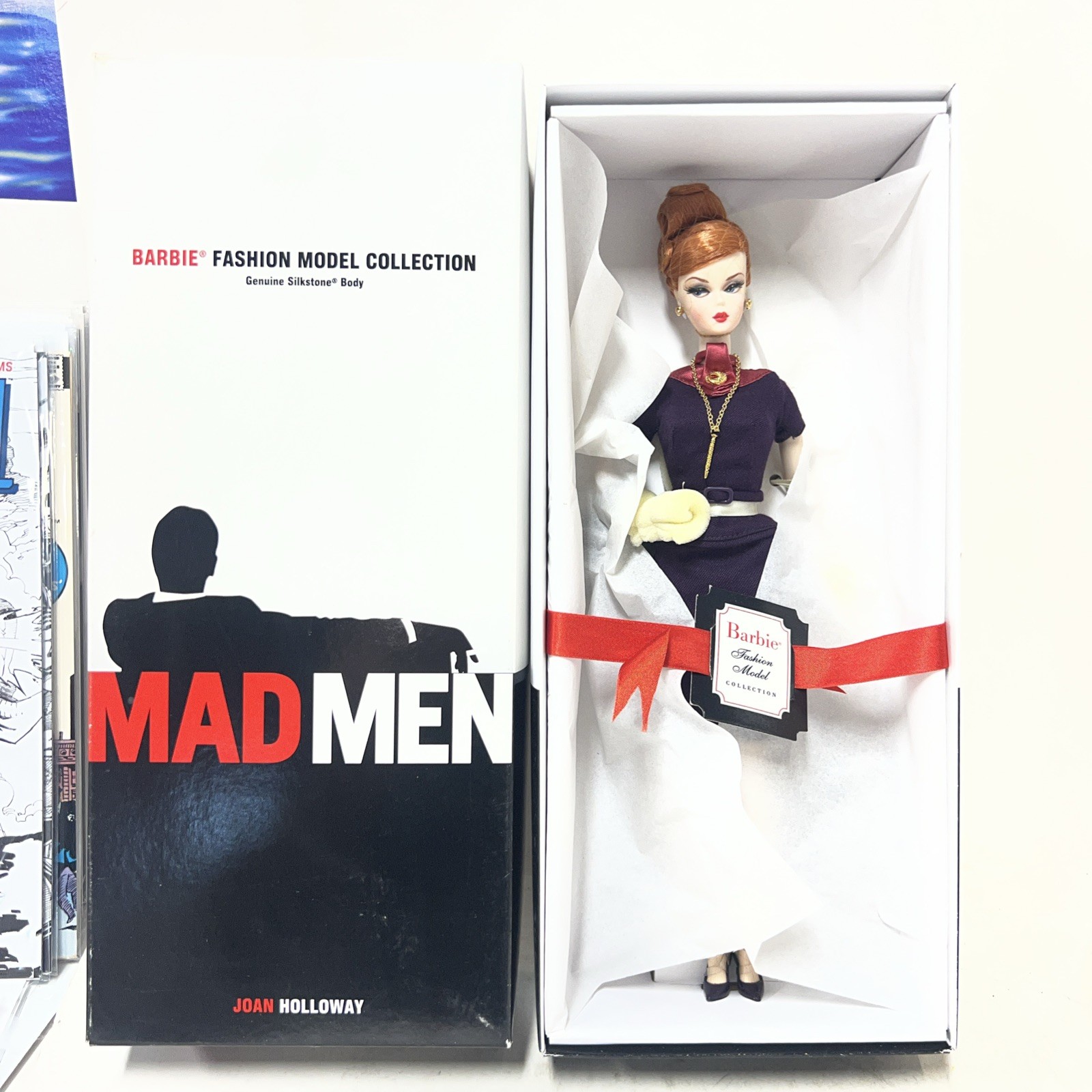 Barbie Silkstone Joan Holloway Mad Men Gold Label 2010 NRFB Mattel R4556
