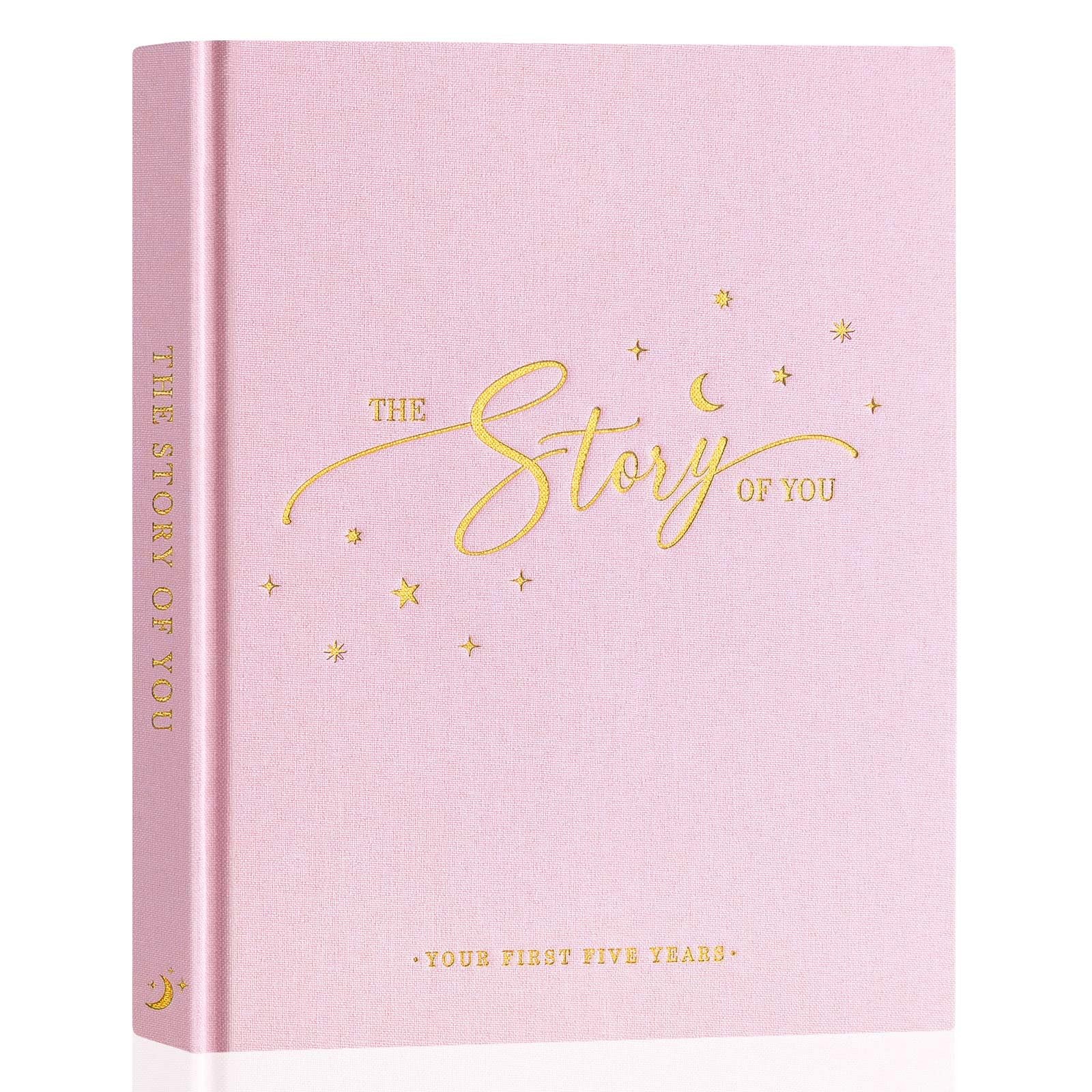 Baby Memory Book - Linen Baby Book Memories Keepsake - The Story of You - New...