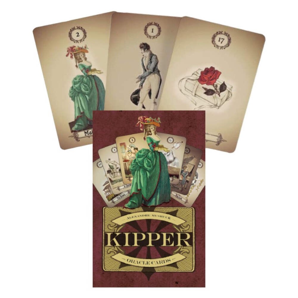 Kipper Oracle Cards Deck Schiffer Publishing Red Feather Alexandre Musruck New