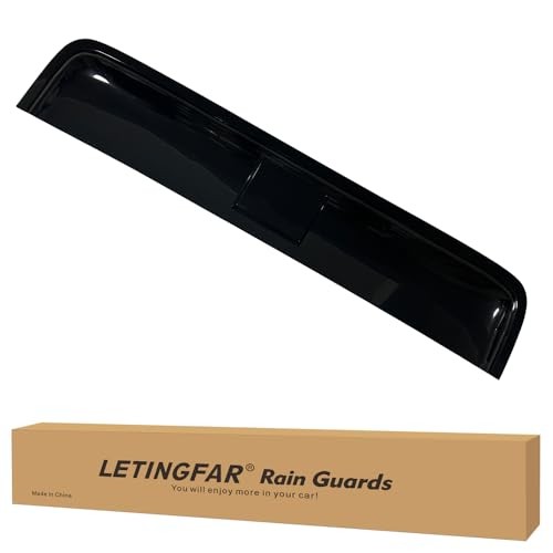 37.8" Sunroof Wind Deflector, Tape-on Sunroof Rain Guards, Universal Fit 980mm