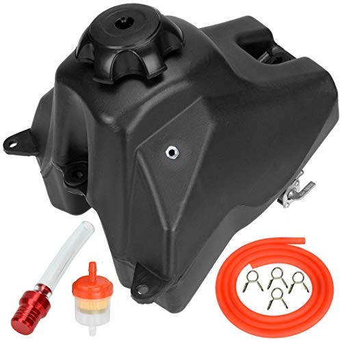  Dirt Bike Gas Fuel Tank Compatible with 50cc 70cc 90cc 110cc Plastic material