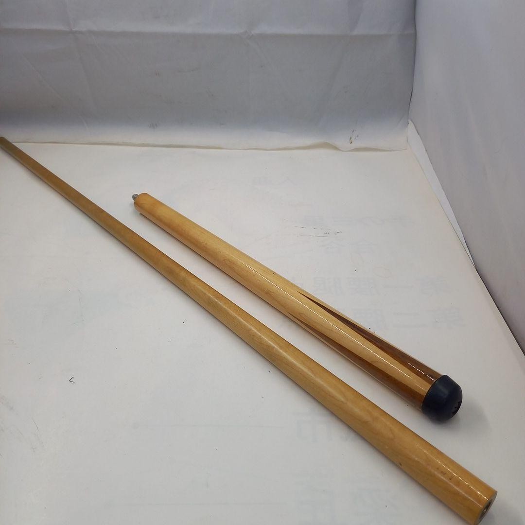 Woodbilliard Cue 110cm/275g 2-piece Shaft No brand Used rr2