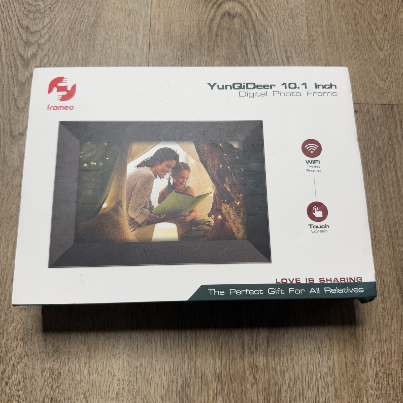 YunQiDeer 10.1 Inch Digital Photo Frame - Compatible With Frameo