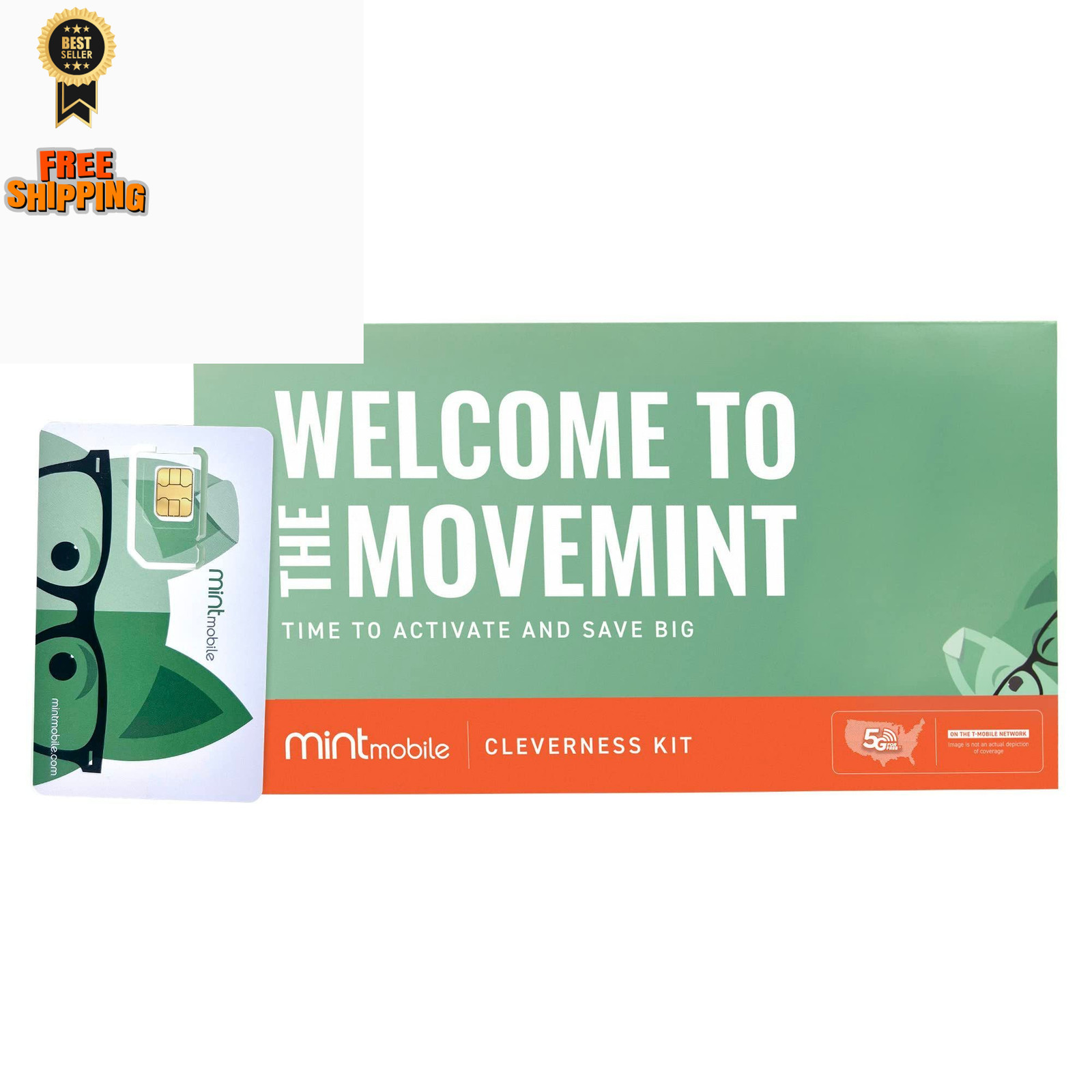 $15/mo. Mint Mobile Phone Plan with 5GB of 5G-4G LTE Data + Unlimited Talk &... 