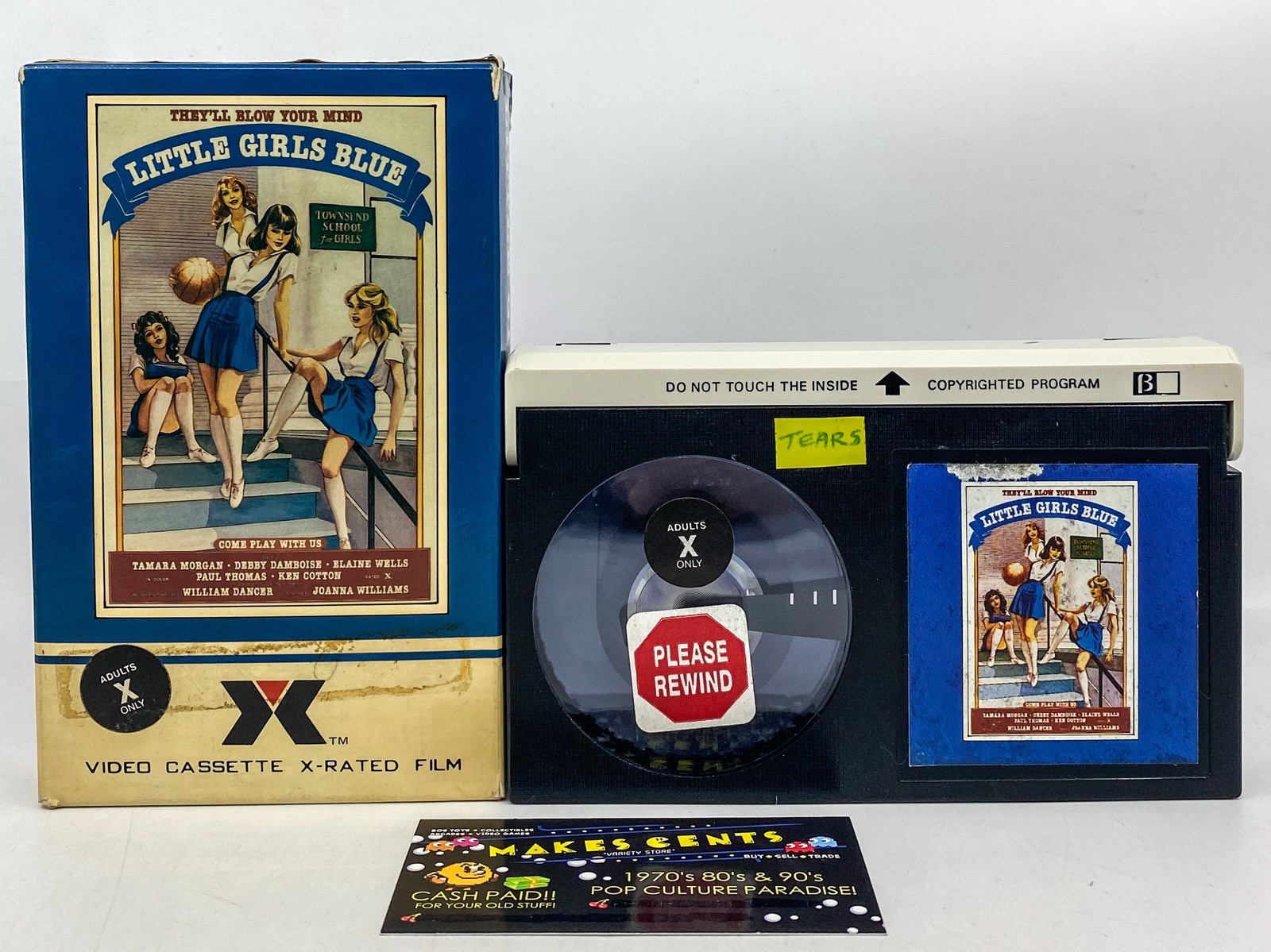 Little Girls Blue - 80’s Beta Betamax 1979 Super Rare - VCX Films Videos - WOW