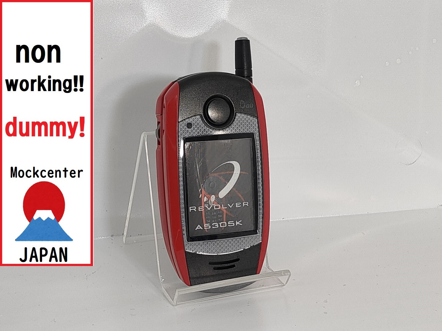 【dummy!】KYOCERA A5305K （color red）au-japan non-working cellphone