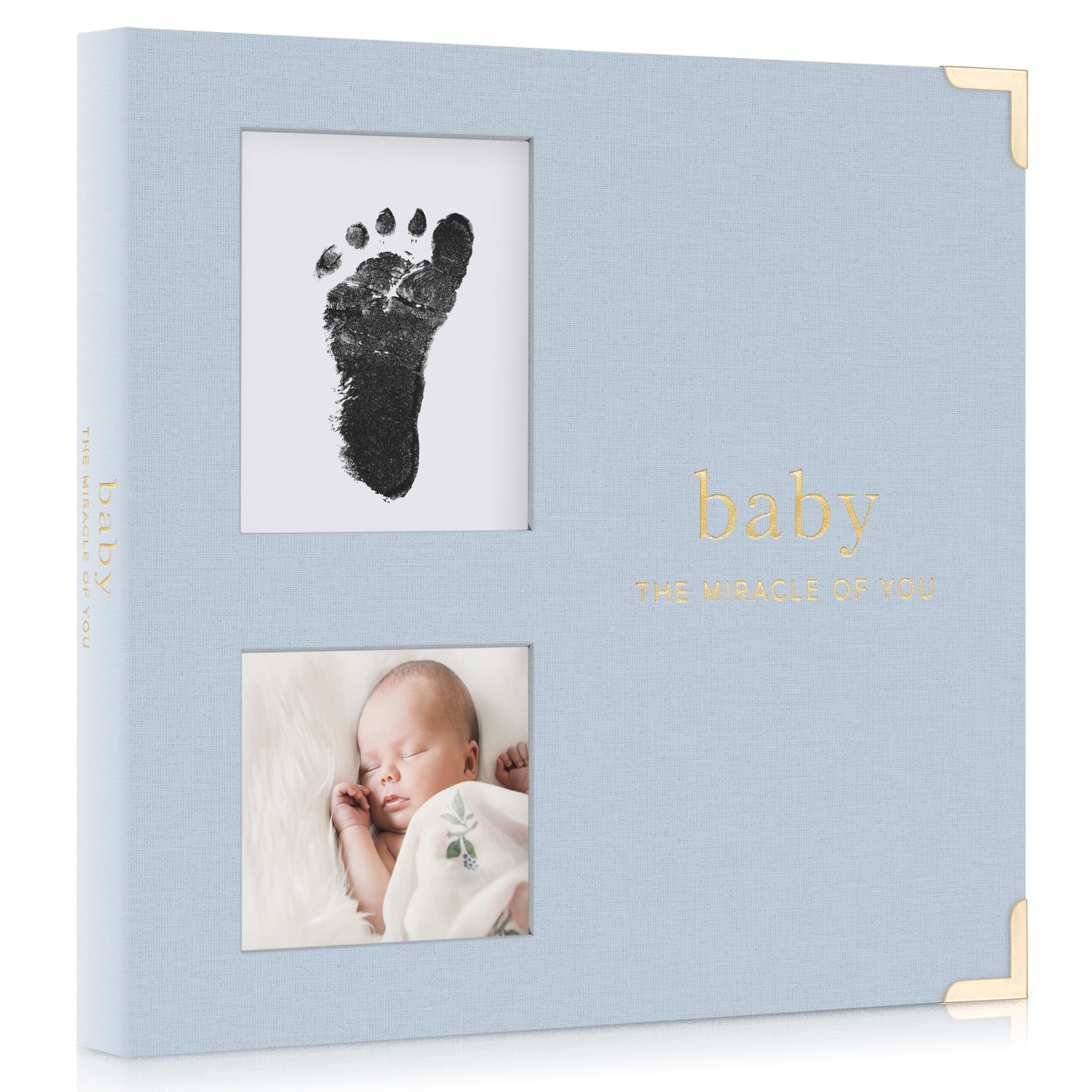 Keepsake Baby Memory Book for Boys and Girls – Timeless First 5 Year Baby Boo...