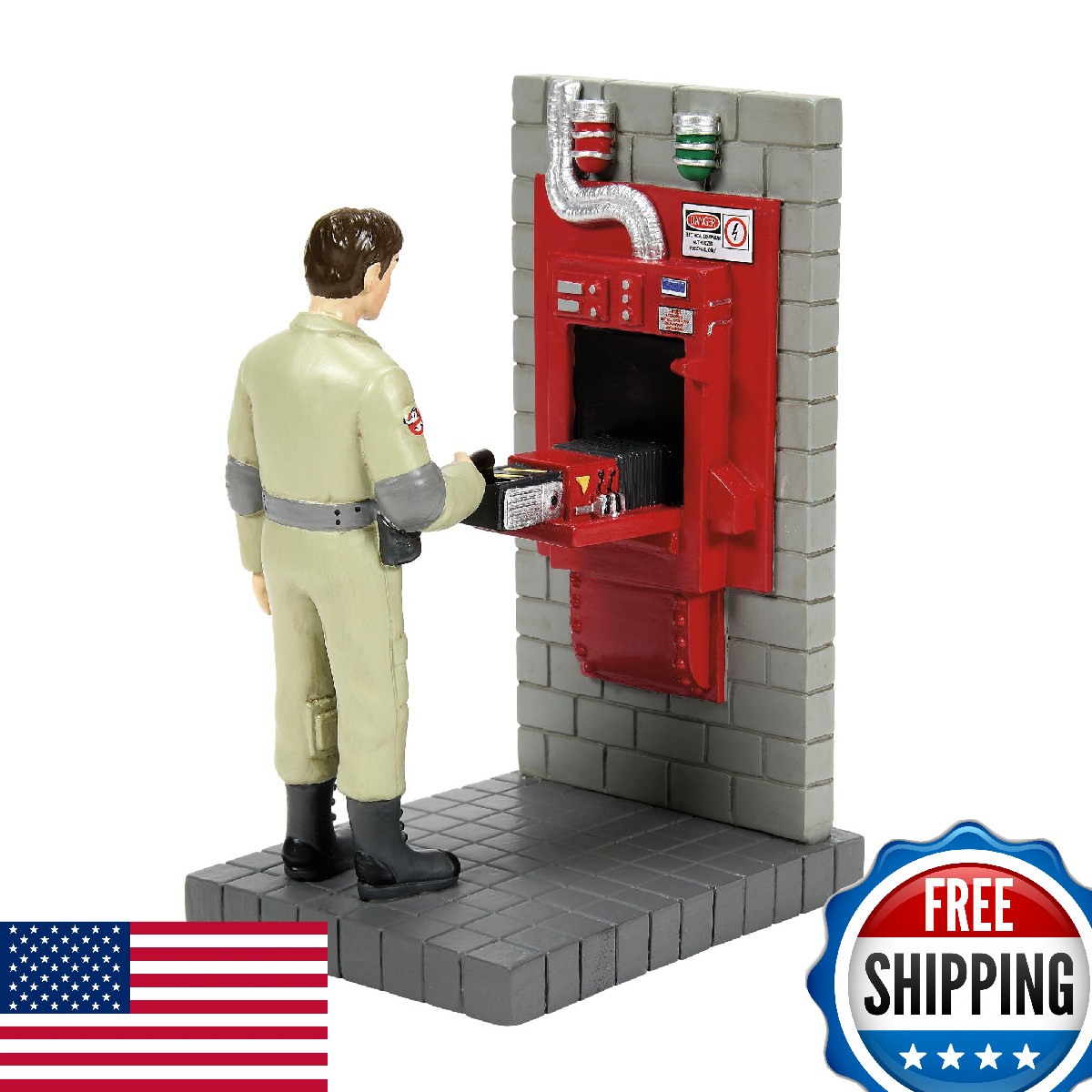 Department 56 Ghostbusters Village The Containment Unit Figurine 3"