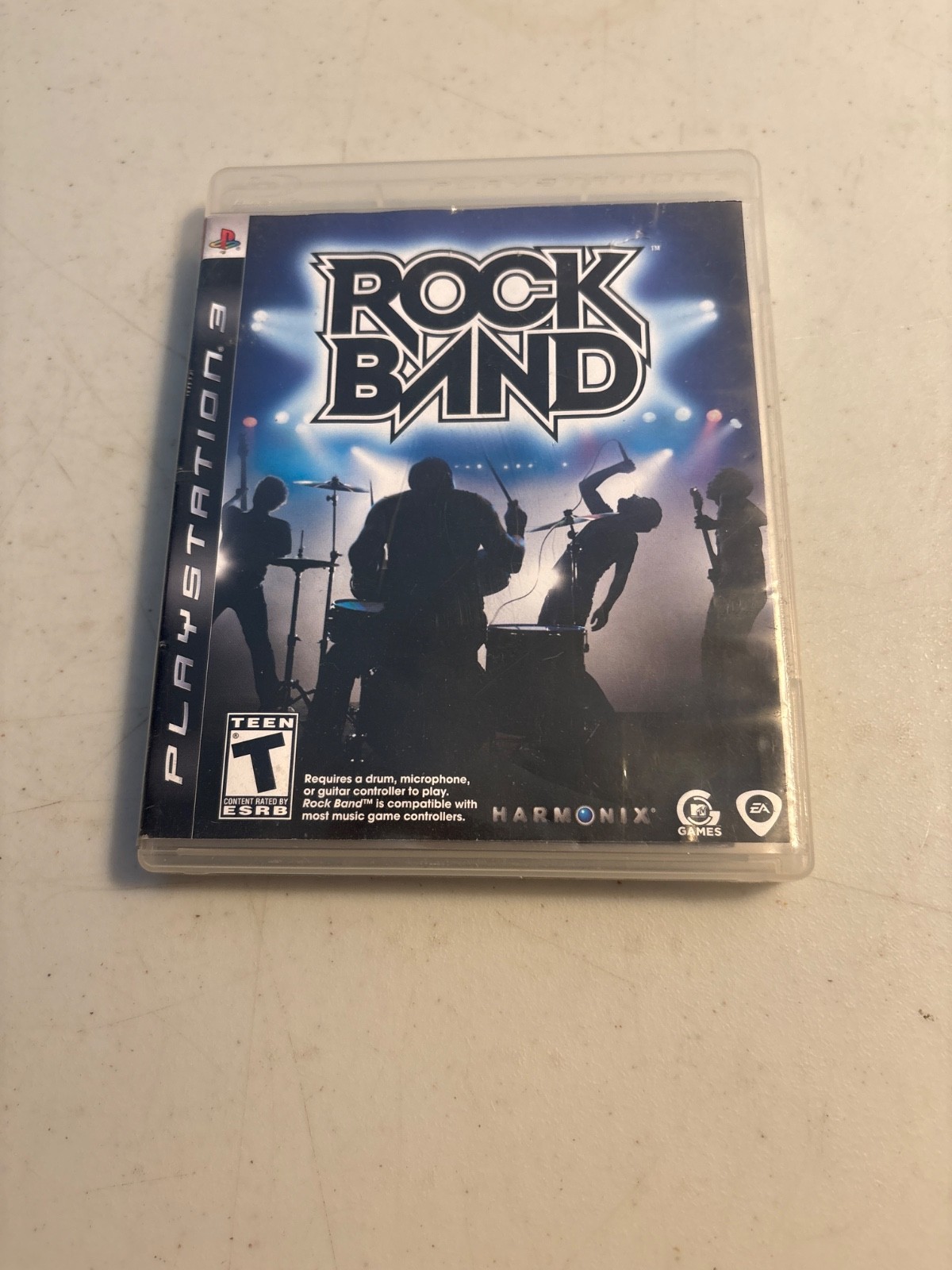 ROCK  BAND (SONY PLAYSTATION 3, 2007) PS3 GAME CIB - WITH MANUEL - FAST SHIPPING