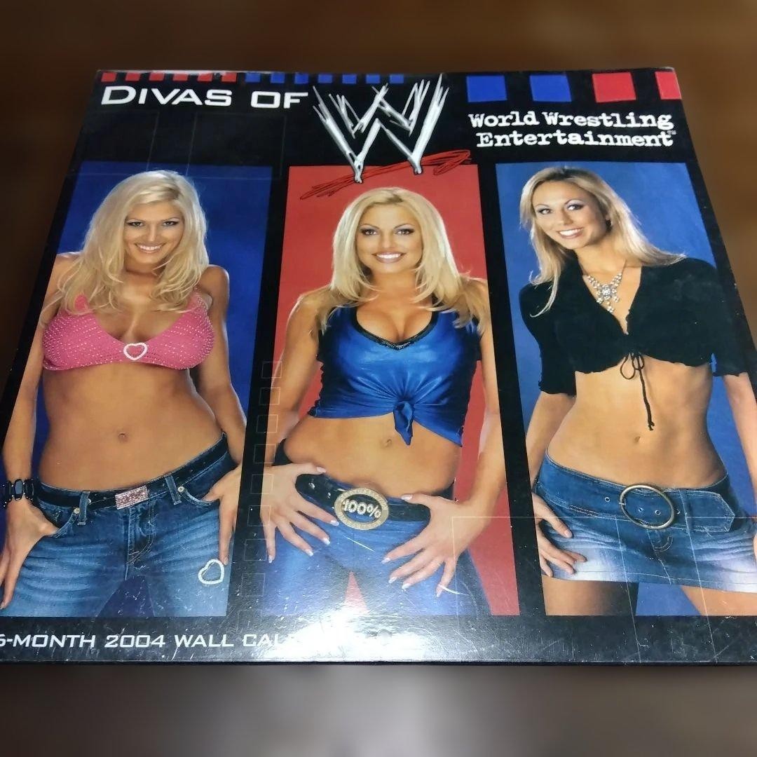 WWE DIVAS OF WWE 2004 Calender NEW SEALED