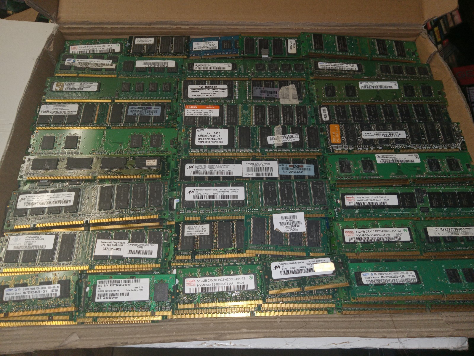 LotScrap Vintage High Yield RAM 8 lbs + 13oz GoldFinger Memory Gold RecoveryRam!