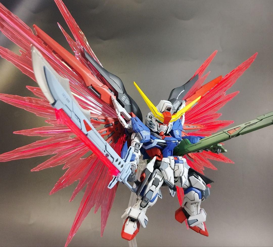 MGSD Destiny Gundam Fully Painted Shin Asuka Used