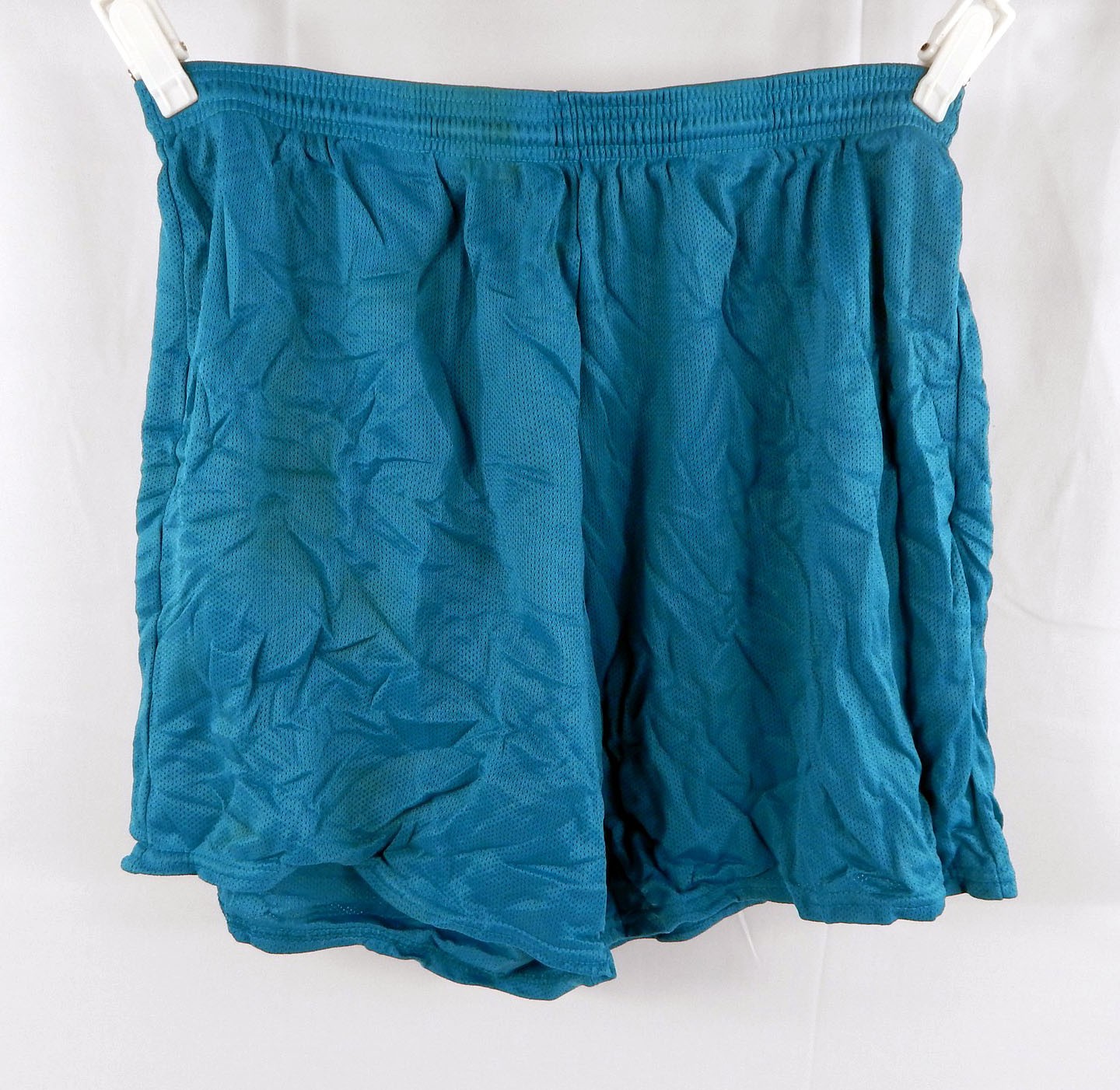 Charlotte Hornets Team Issued Teal Practice Shorts XL 761