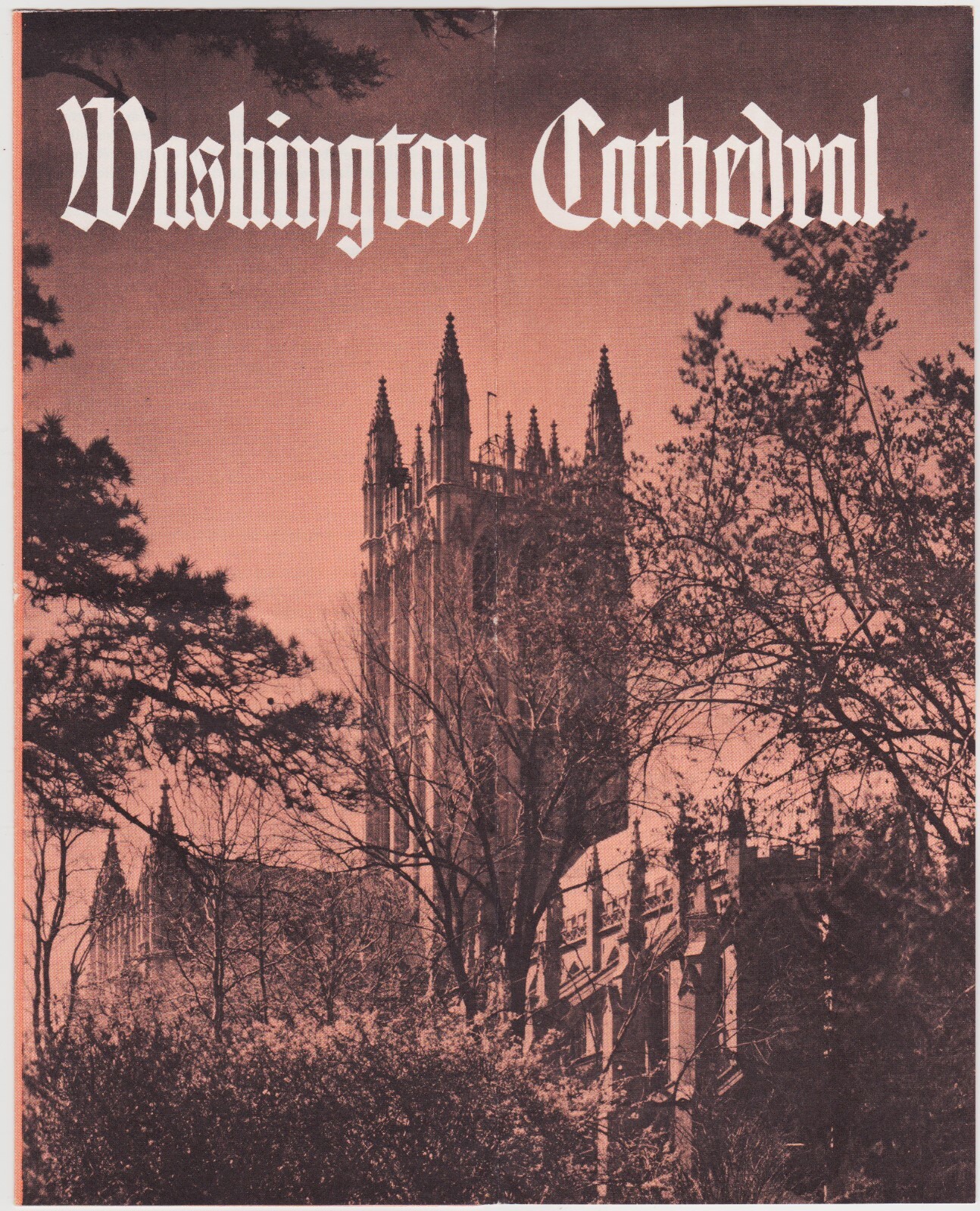 1970's Washington Cathedral Promotional Brochure