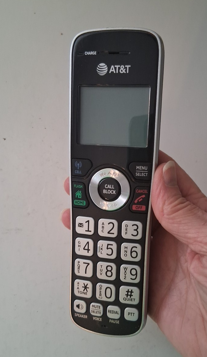 AT&T DLP72362 Replacement Handset Very Clean, untested no base, handset only