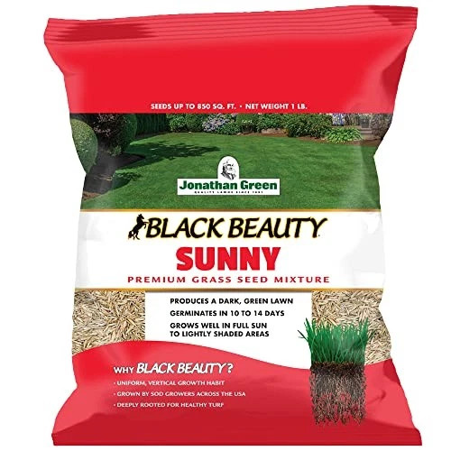 Jonathan Green (10895) Black Beauty Sunny Grass Seed - Cool Season Lawn See