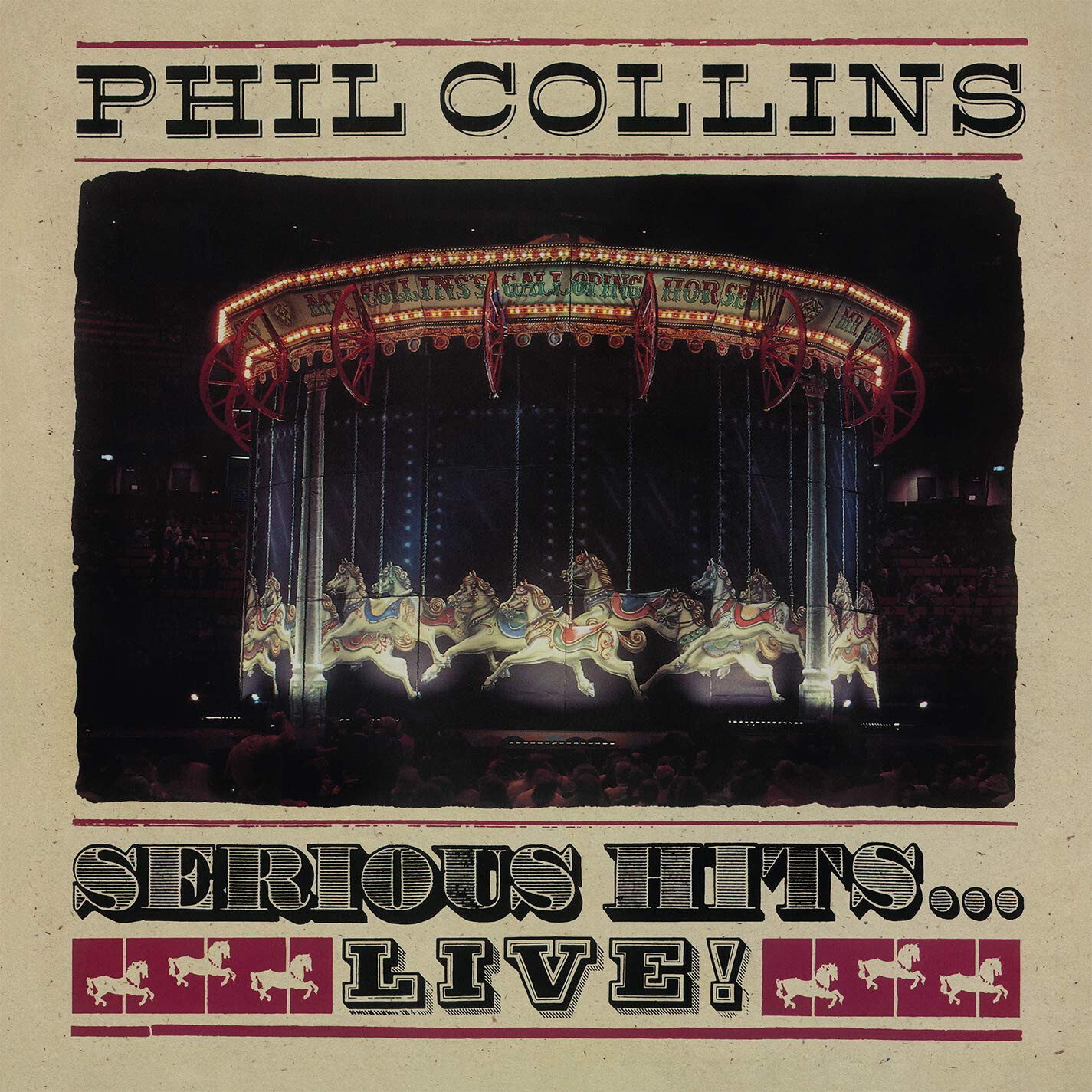 Phil Collins: Serious Hits Live! 2 LP, 180 Grammes Vinyle