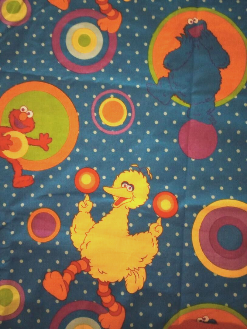 sesame street elmo fun fabric length piece 12 x11  inch 1pc