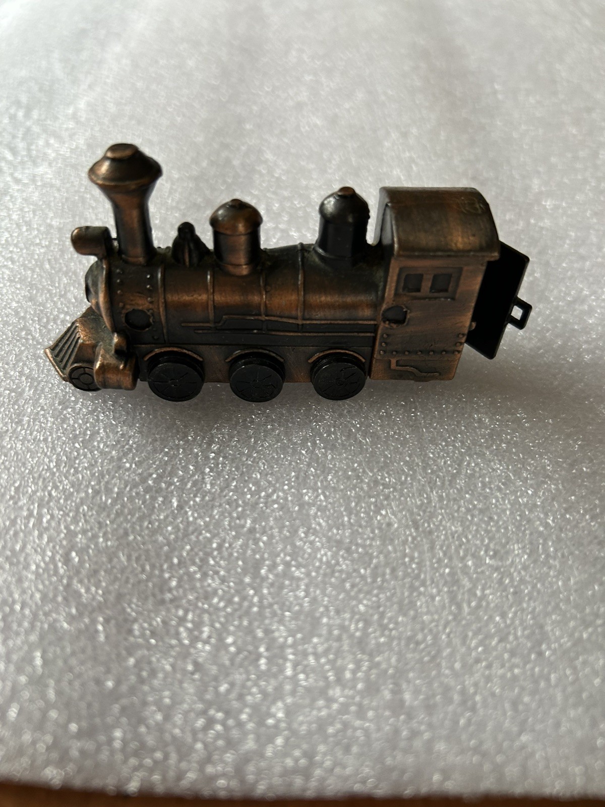 Vintage Diecast Train Pencil Sharpener Miniature Locomotive Steam Engine