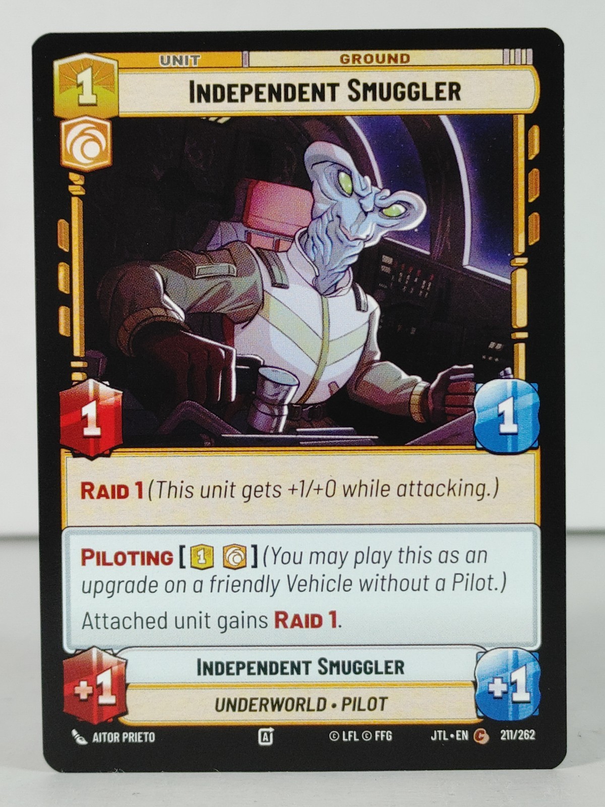 Independent Smuggler - Jump to Lightspeed  Star Wars  #211 singles