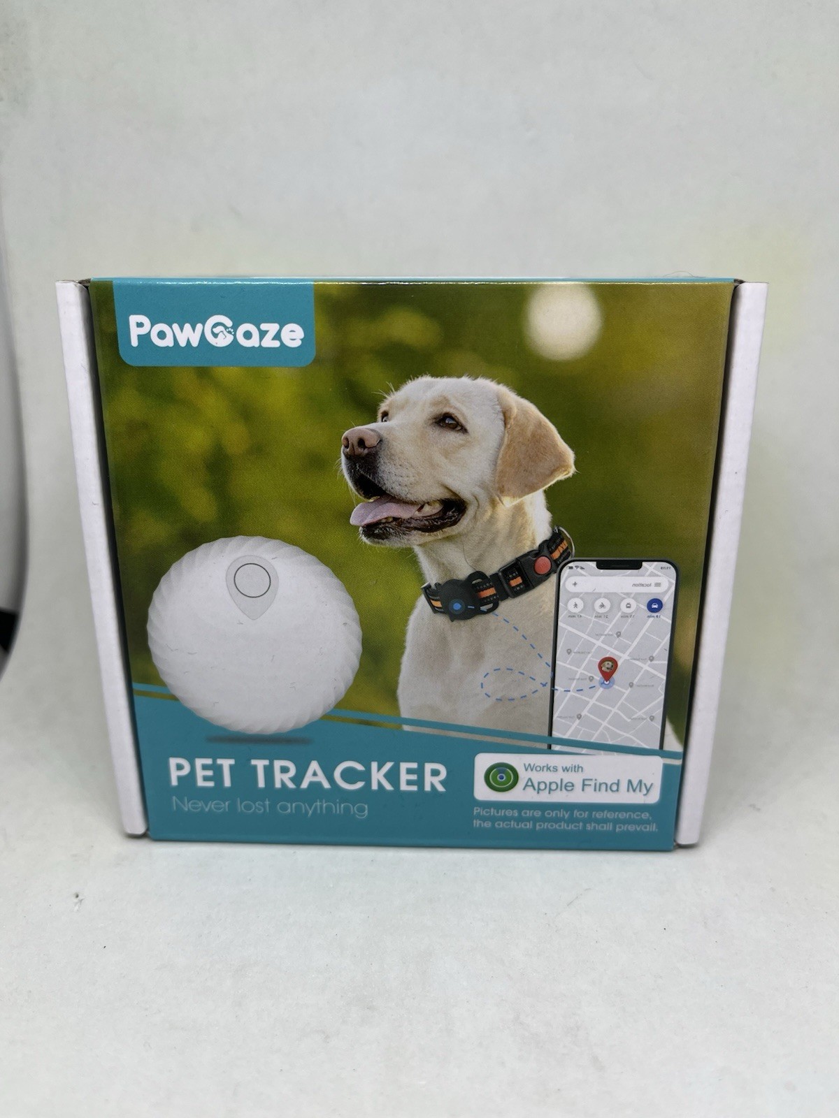 PawGaze Pet Tracker for Collar (L). New