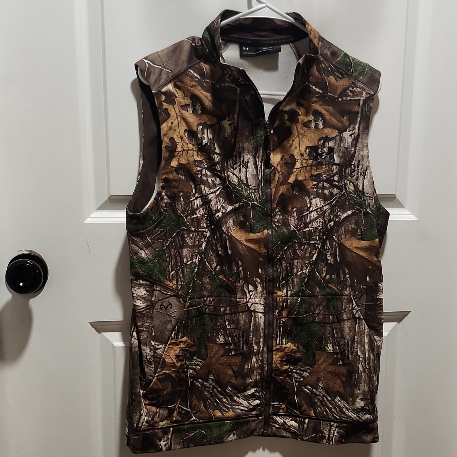 Under Armour Threadborne Realtree Thermal Hunting Vest Men's Medium