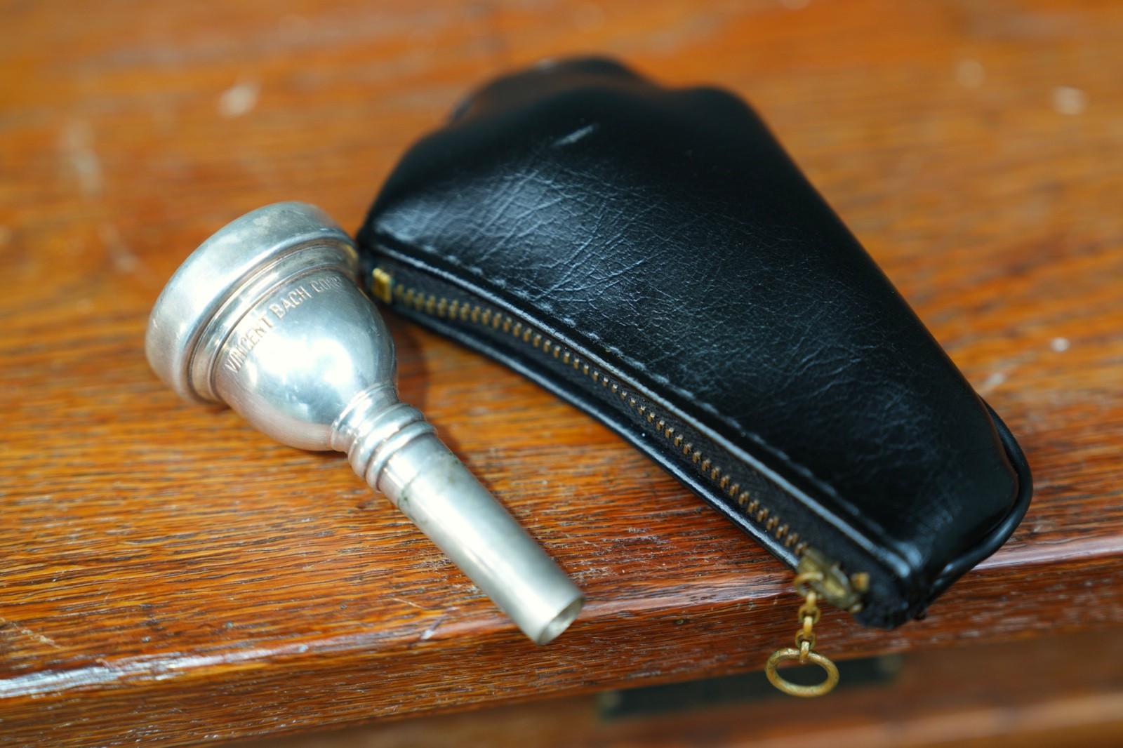 Vincent Bach Trombone Mouthpiece 7 Small Shank Vintage w case