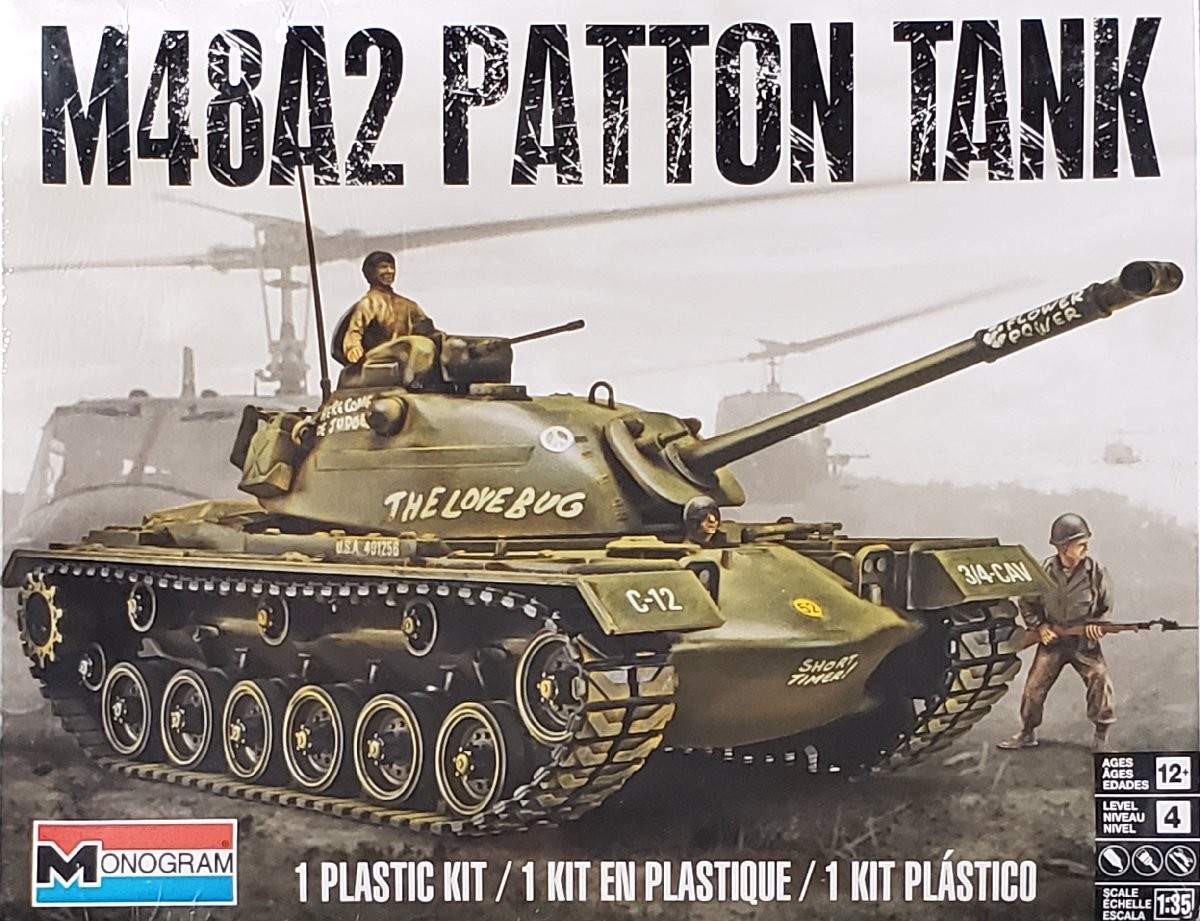 M48A2 Patton tank 1/35 American level