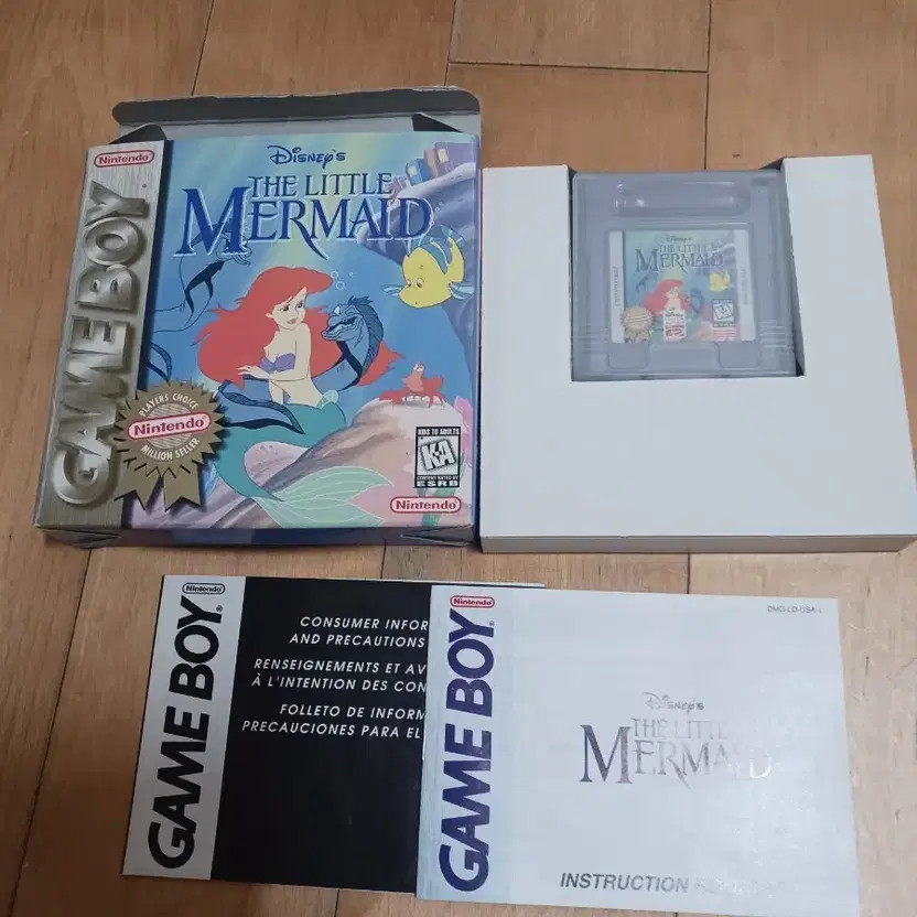Disney The Little Mermaid Game Boy Handheld Console