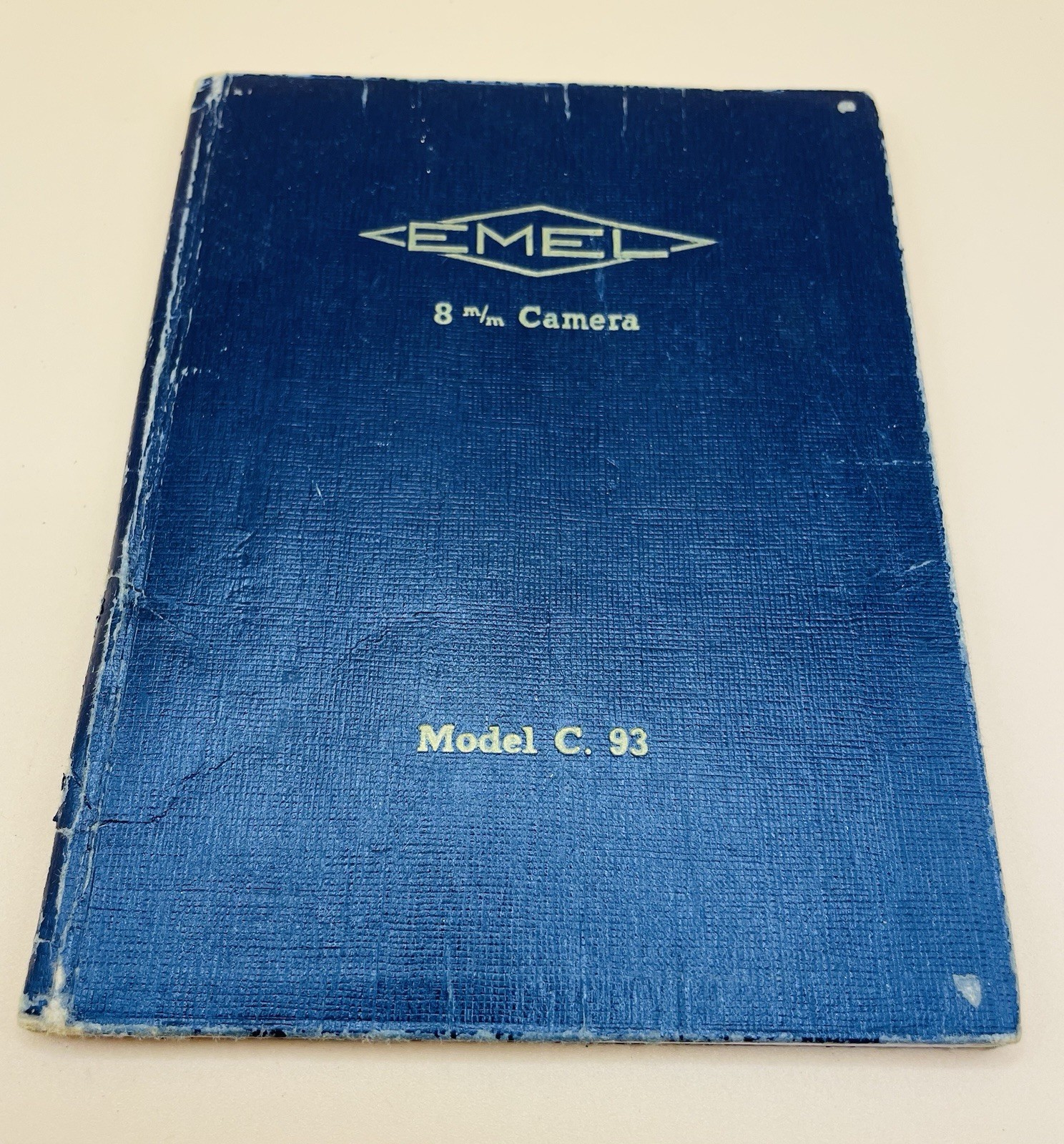 Vintage Manual For Emel 8mm Camera (Model C. 93), VGC