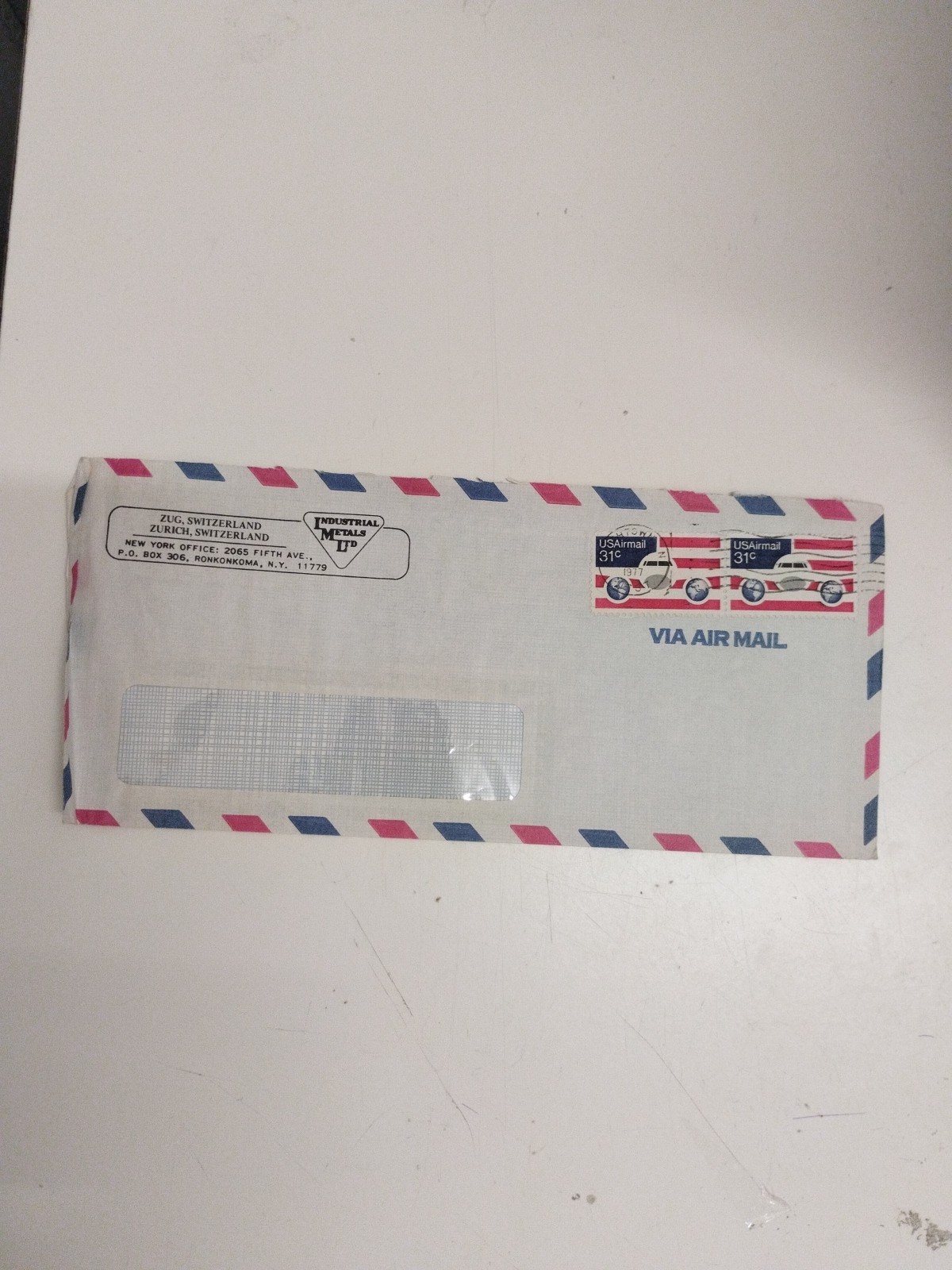 USA Stamps ON COVER Envelope X Italy 70s # 12 USA America 