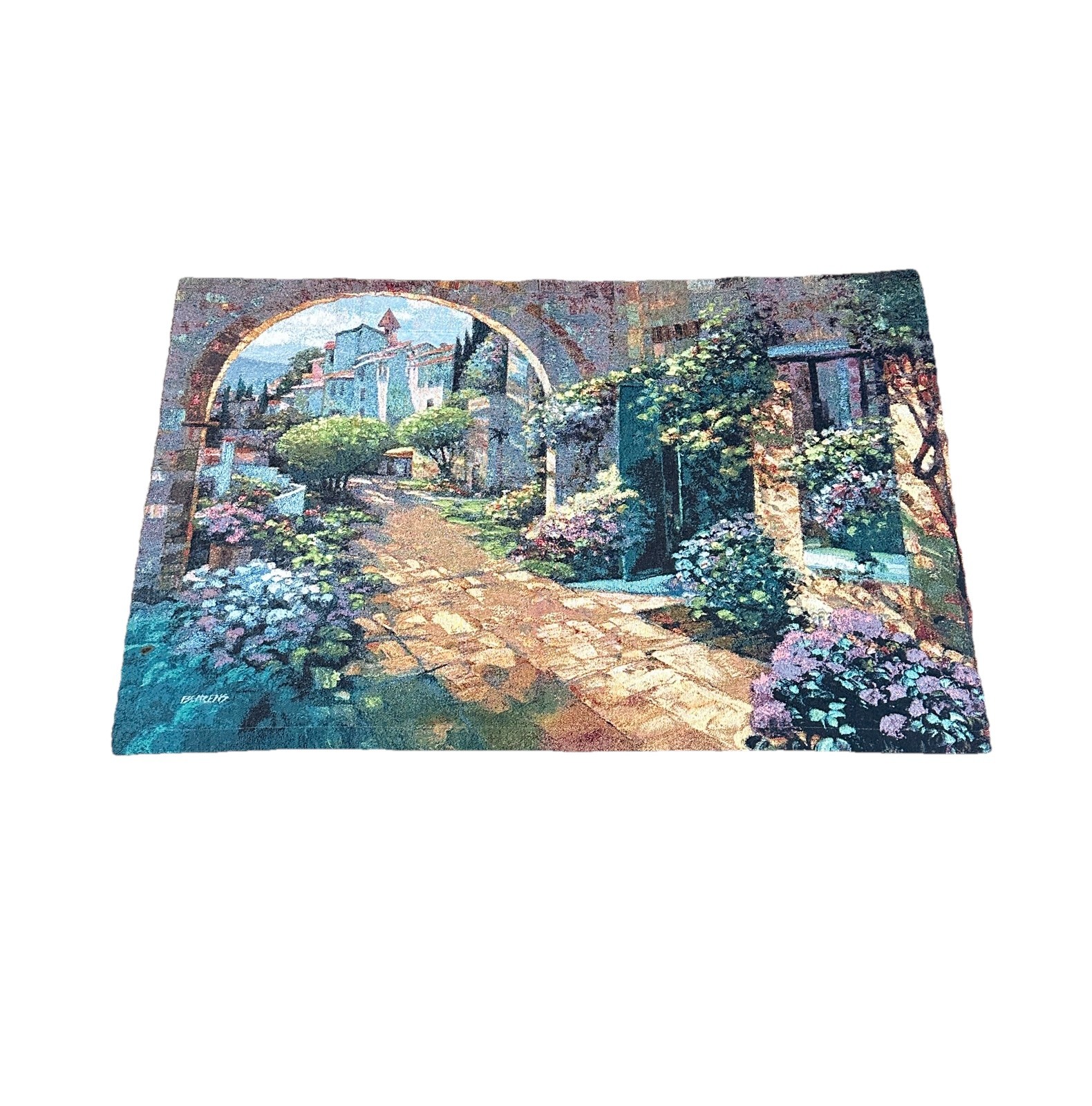 Vintage Medeival French Tapestry Stunning Tapestry Home Decor 3x4 ft Colorful
