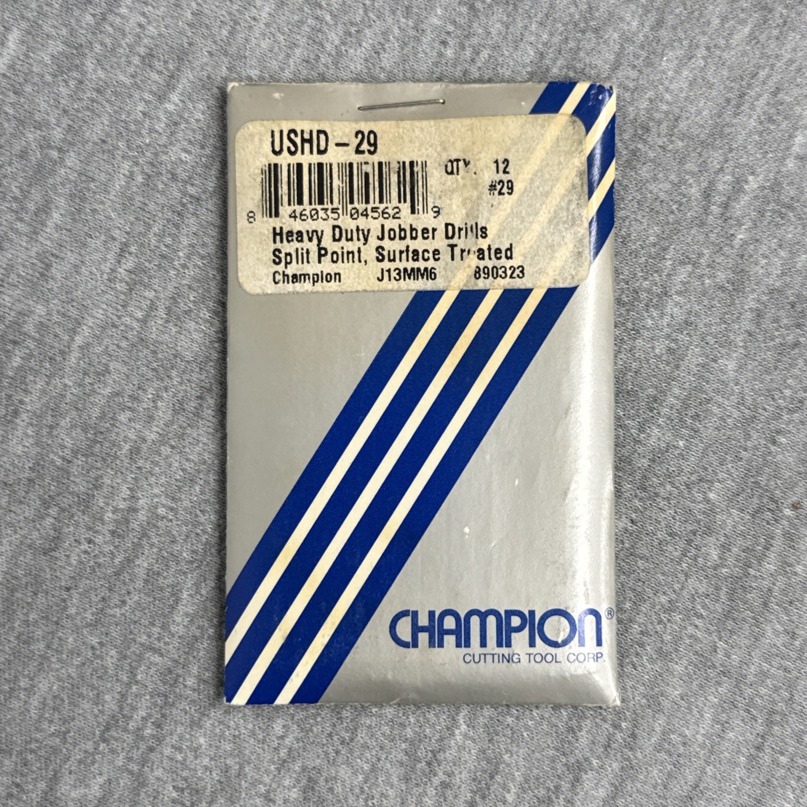 Champion USHD-29/64 29/64" 135? Split Point Jobber Drill Bits (12-Pack)