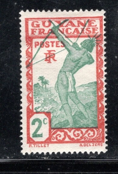 FRANCE FRENCH  GUYANE GUYANA  STAMPS MINT HINGED LOT 62804